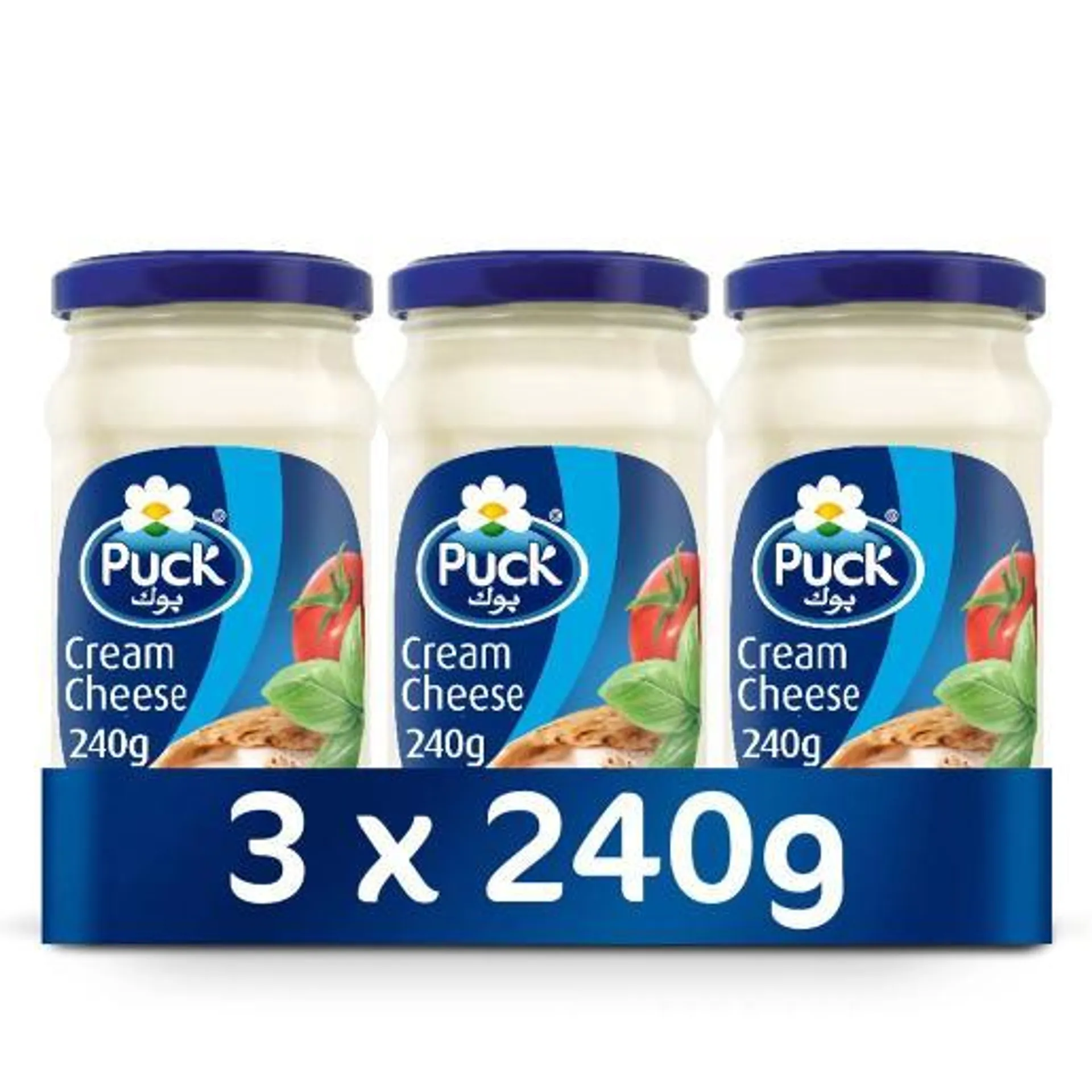 Puck Cream Cheese Spread 3 pc x 240 gm