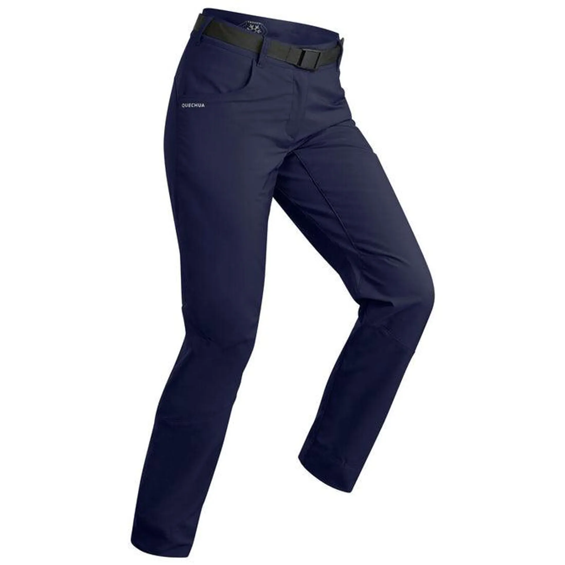 WOMEN'S HIKING WARM WATER-REPELLENT TROUSERS SH500