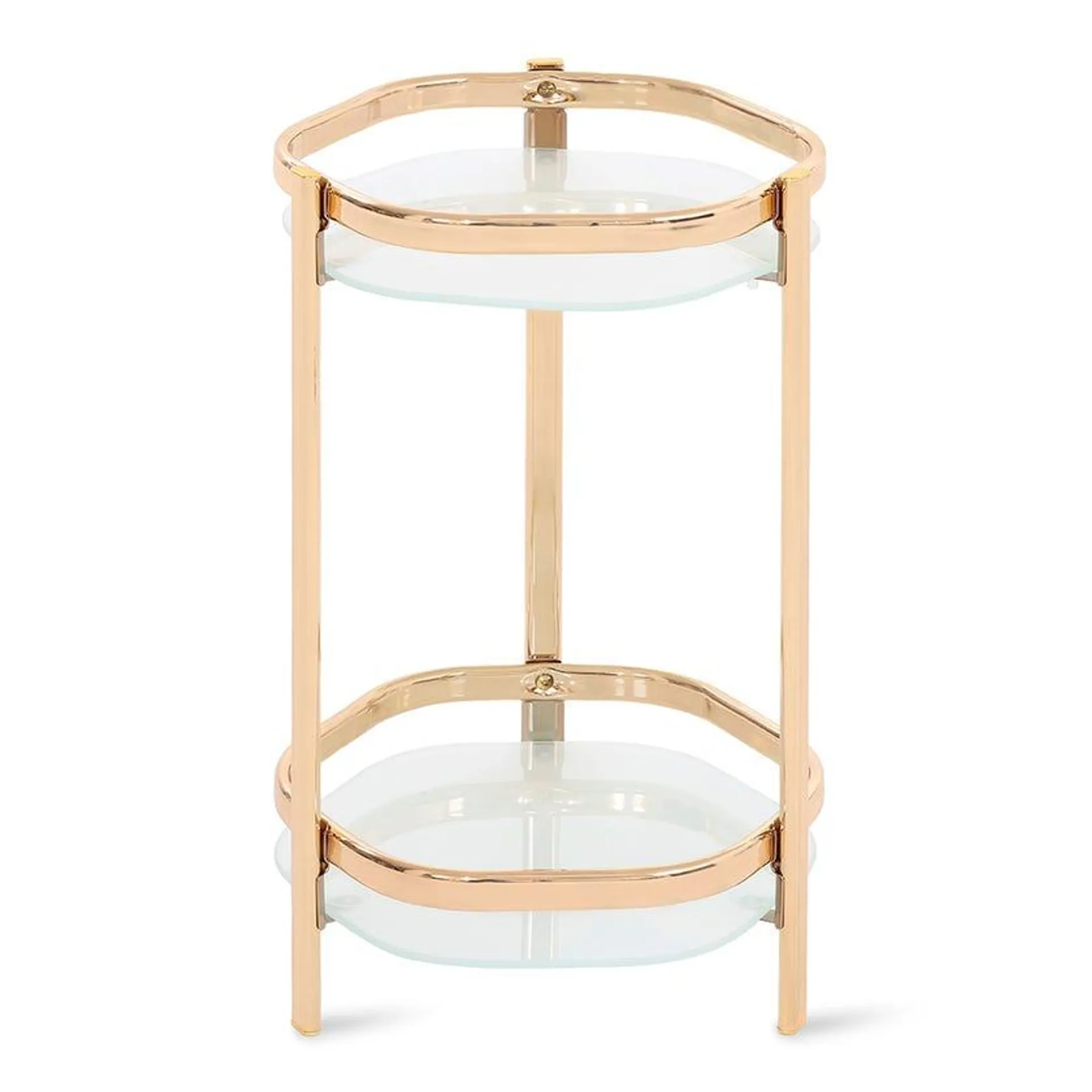 Lotus Small Metal Plant Stand - Gold