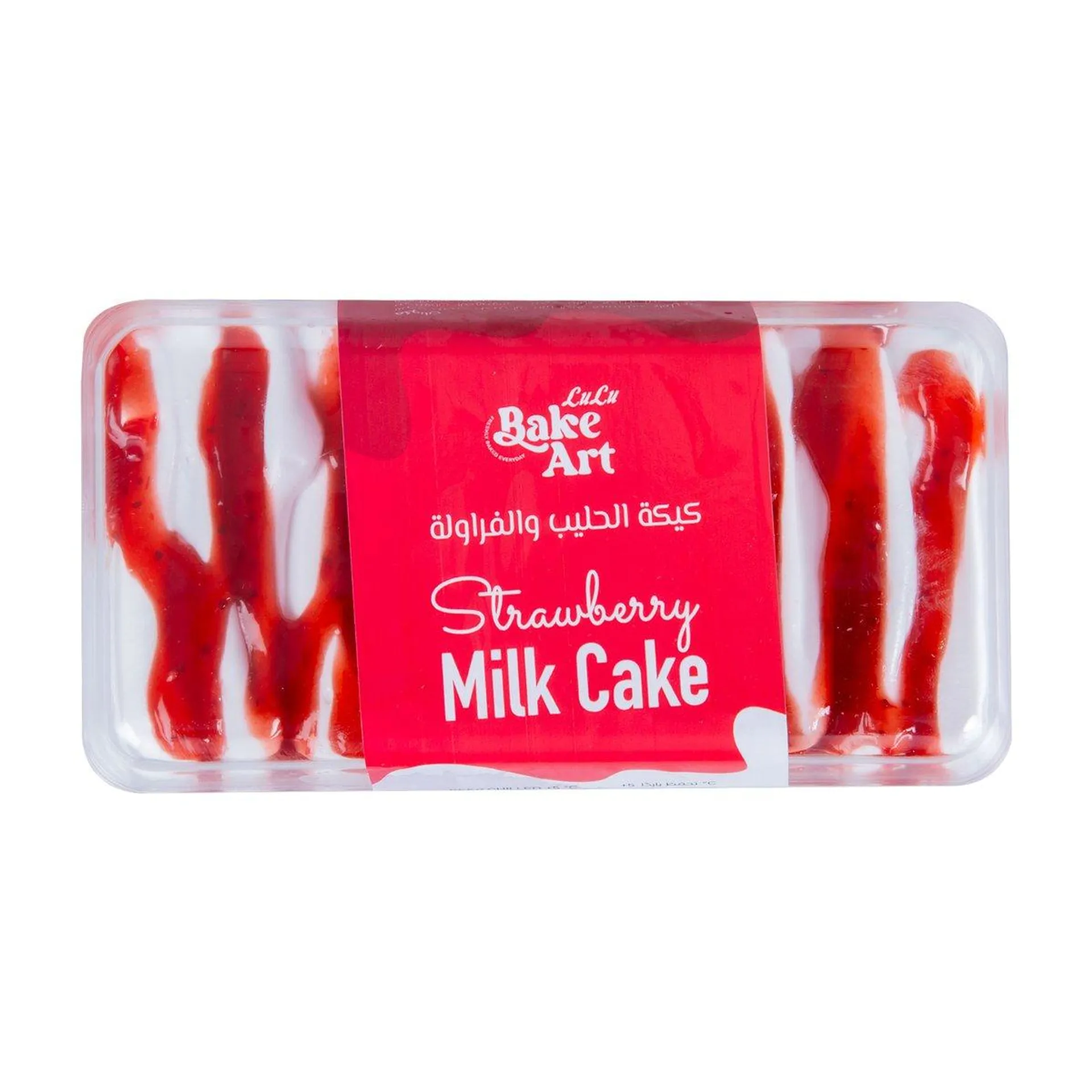 LuLu Bake Art Strawberry Milk Cake 350 g