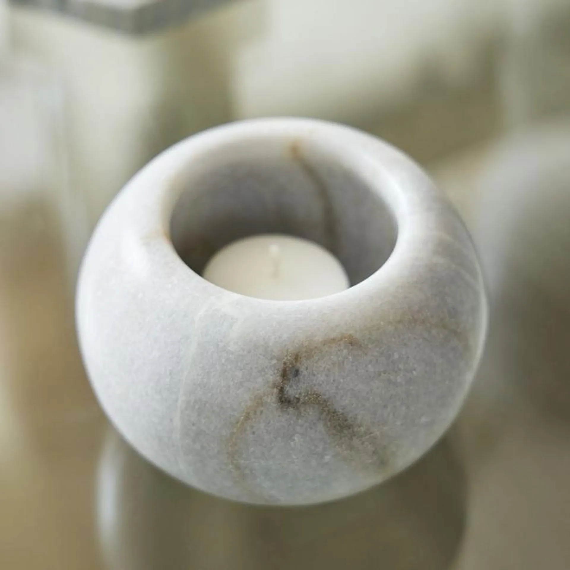 Kali Marble Candleholders