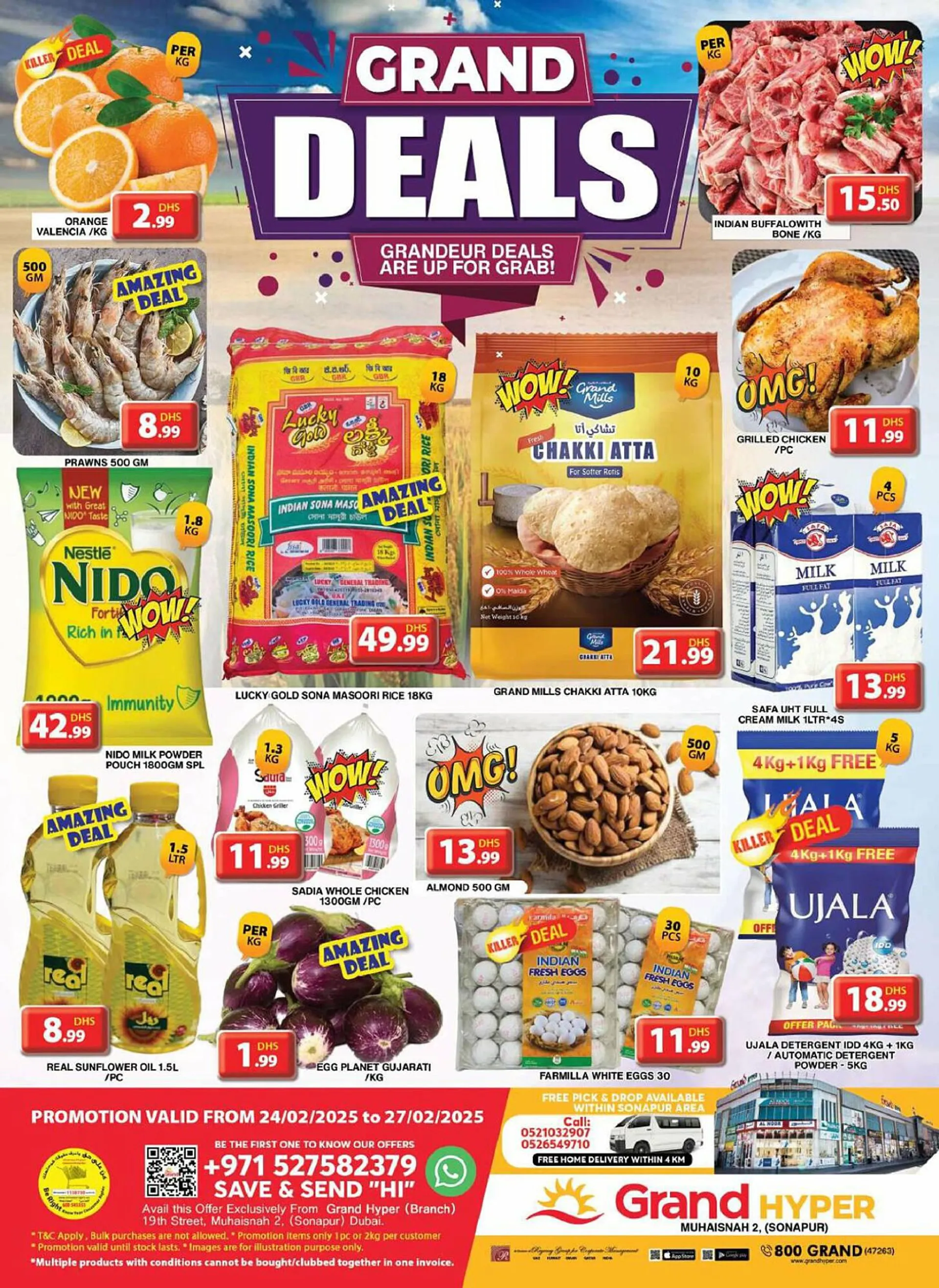 Grand Hyper Market catalogue from 24 February to 27 February 2025 - Offers page 1