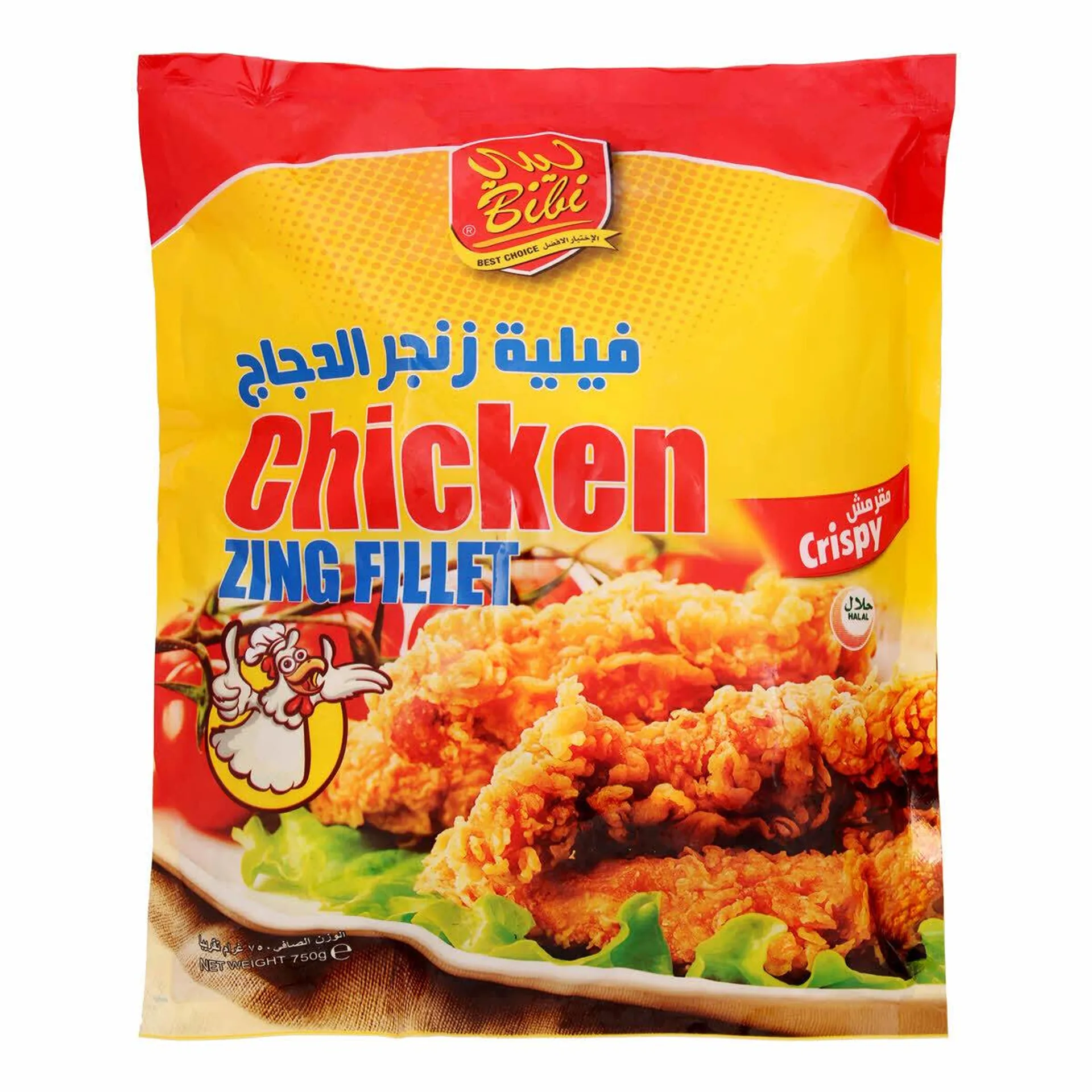 Bibi Chicken Zinger Strip 750g