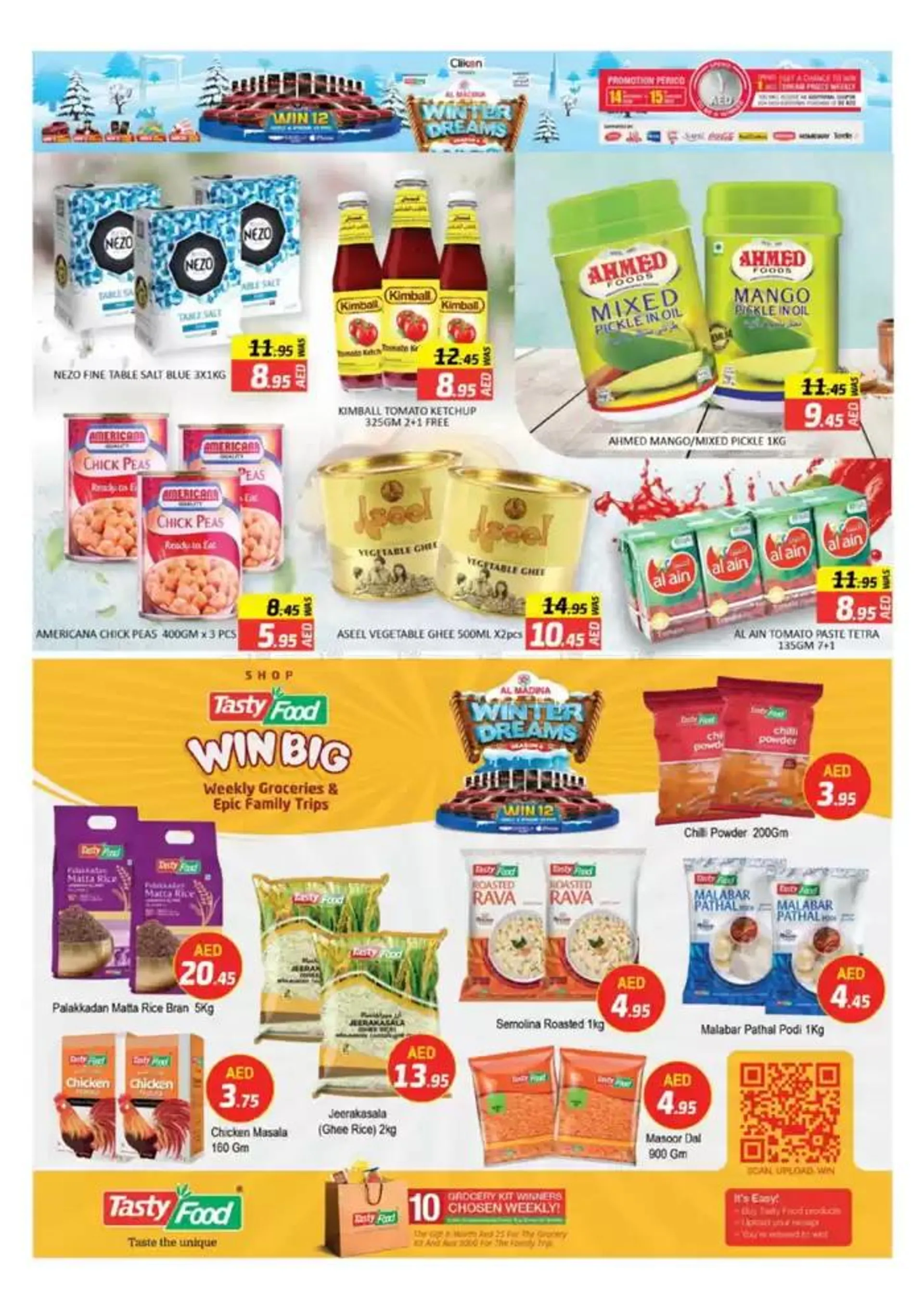 Browse Winter Deals Offer By Al Madina Hypermarket from 12 December to 15 December 2024 - Offers page 4