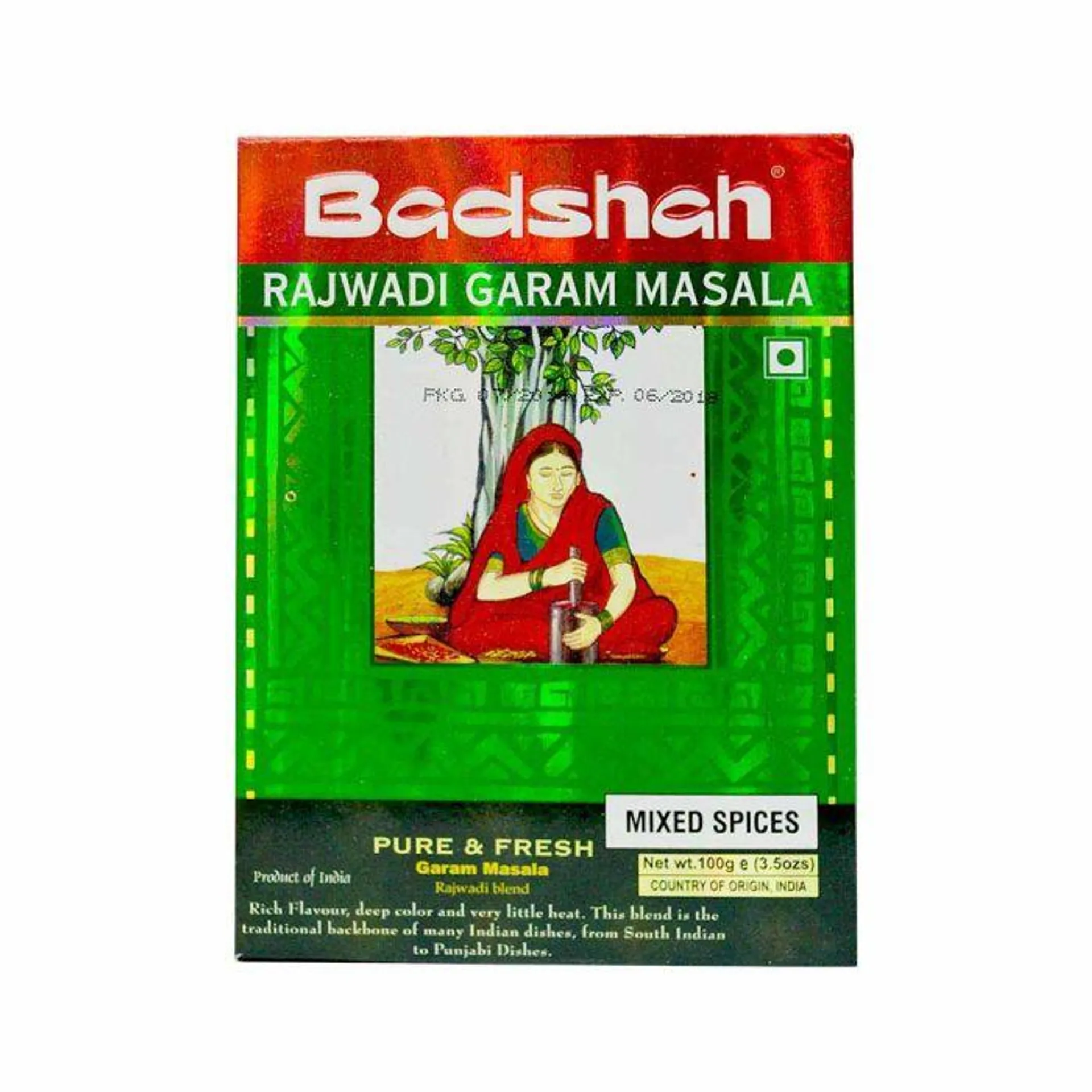 BADSHAH RAJWADI GARAM MASALA 100G