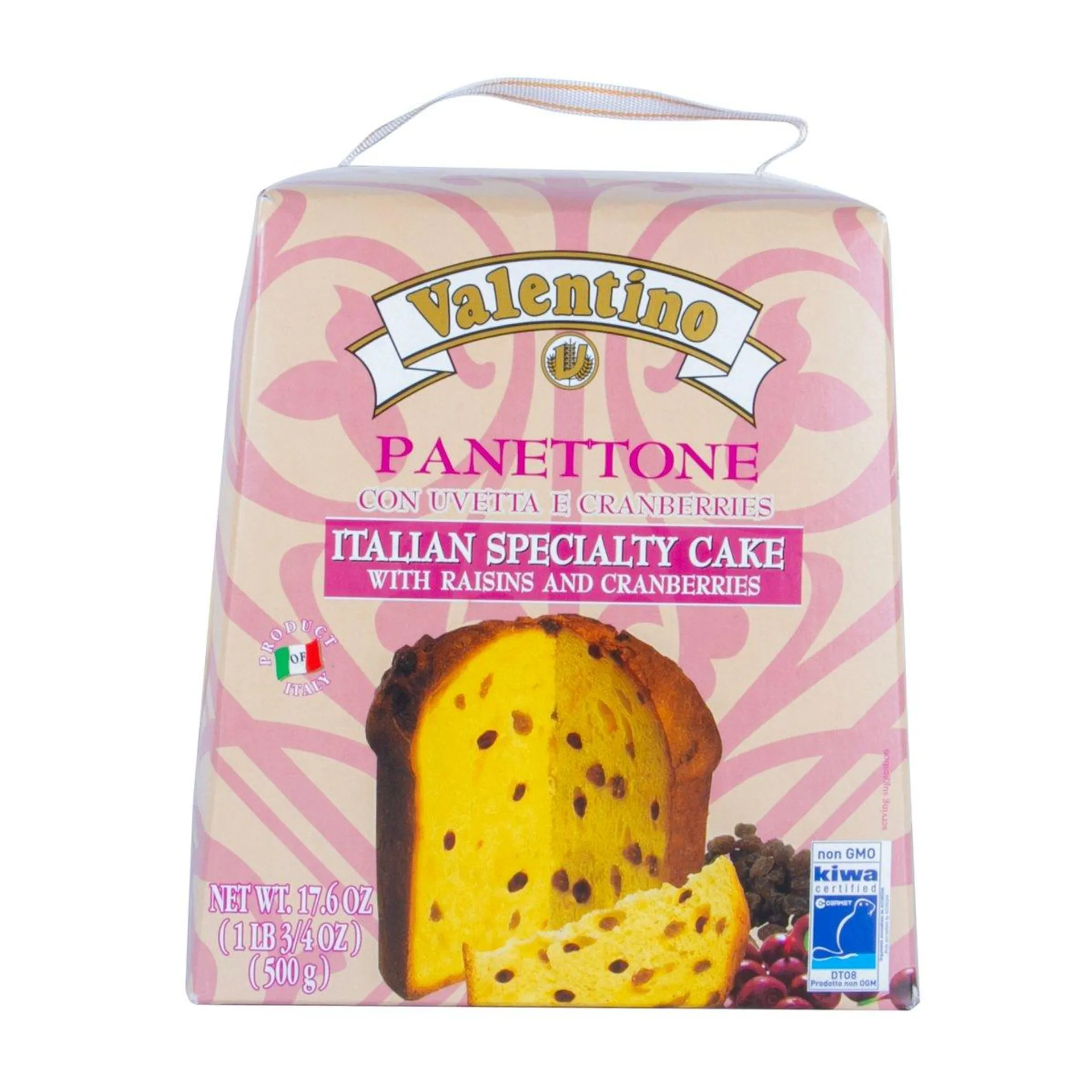 Valentino Cranberry Panettone 500 g