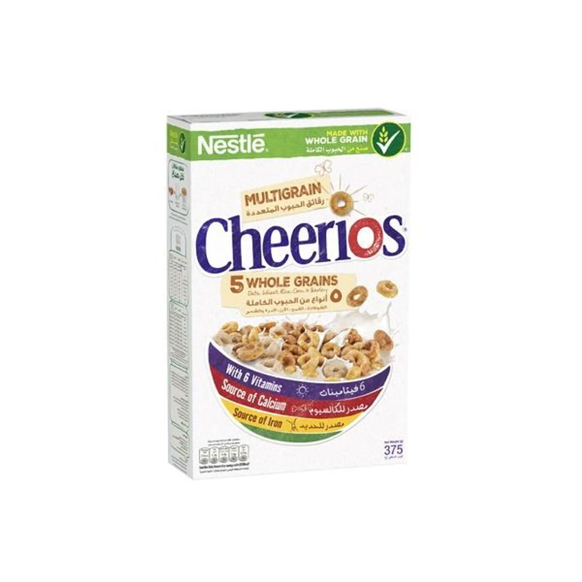 Nestle Cheerios Multi Whole Grains Cereal 375g