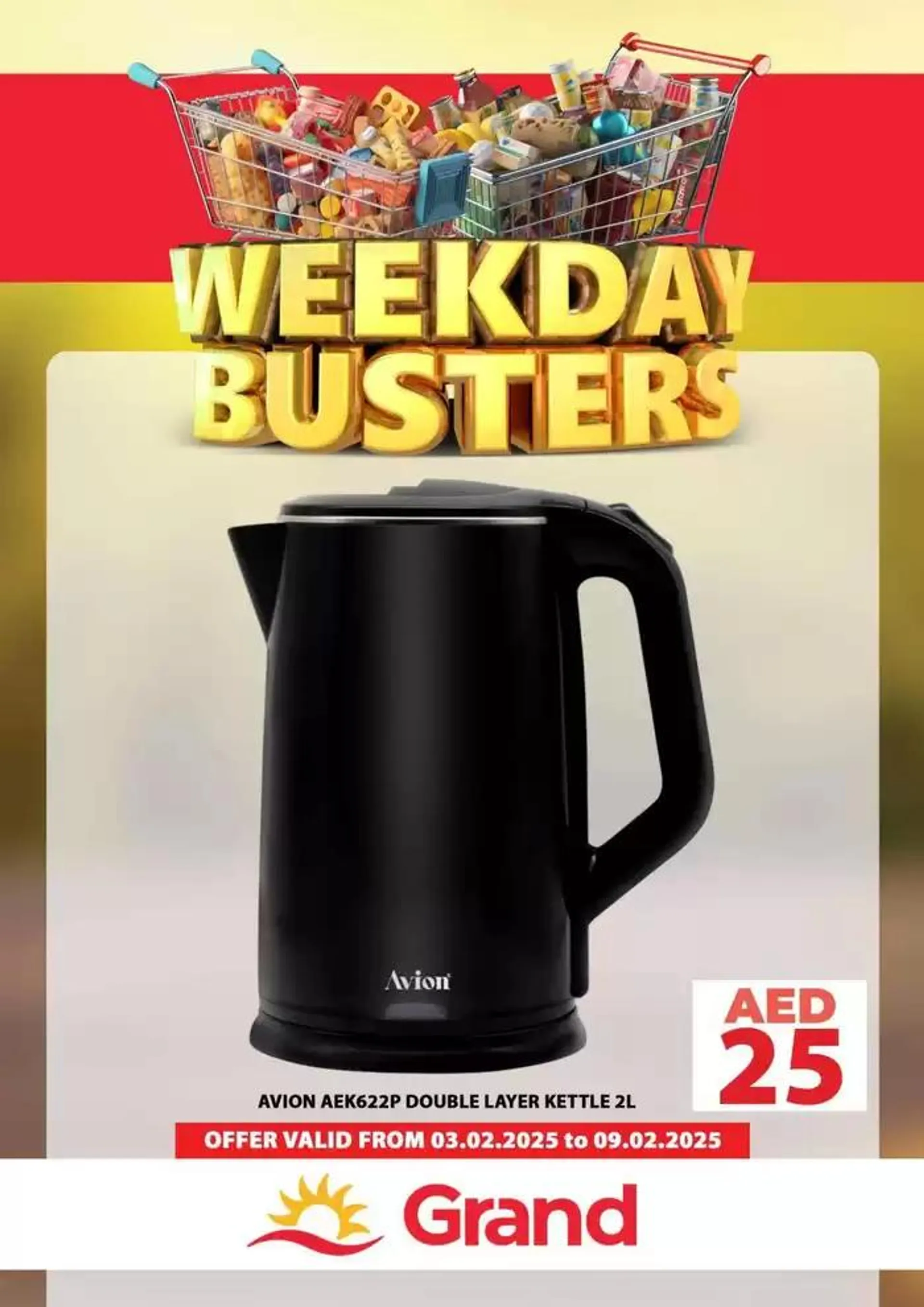 Weekday Busters from 3 February to 9 February 2025 - Offers page 18