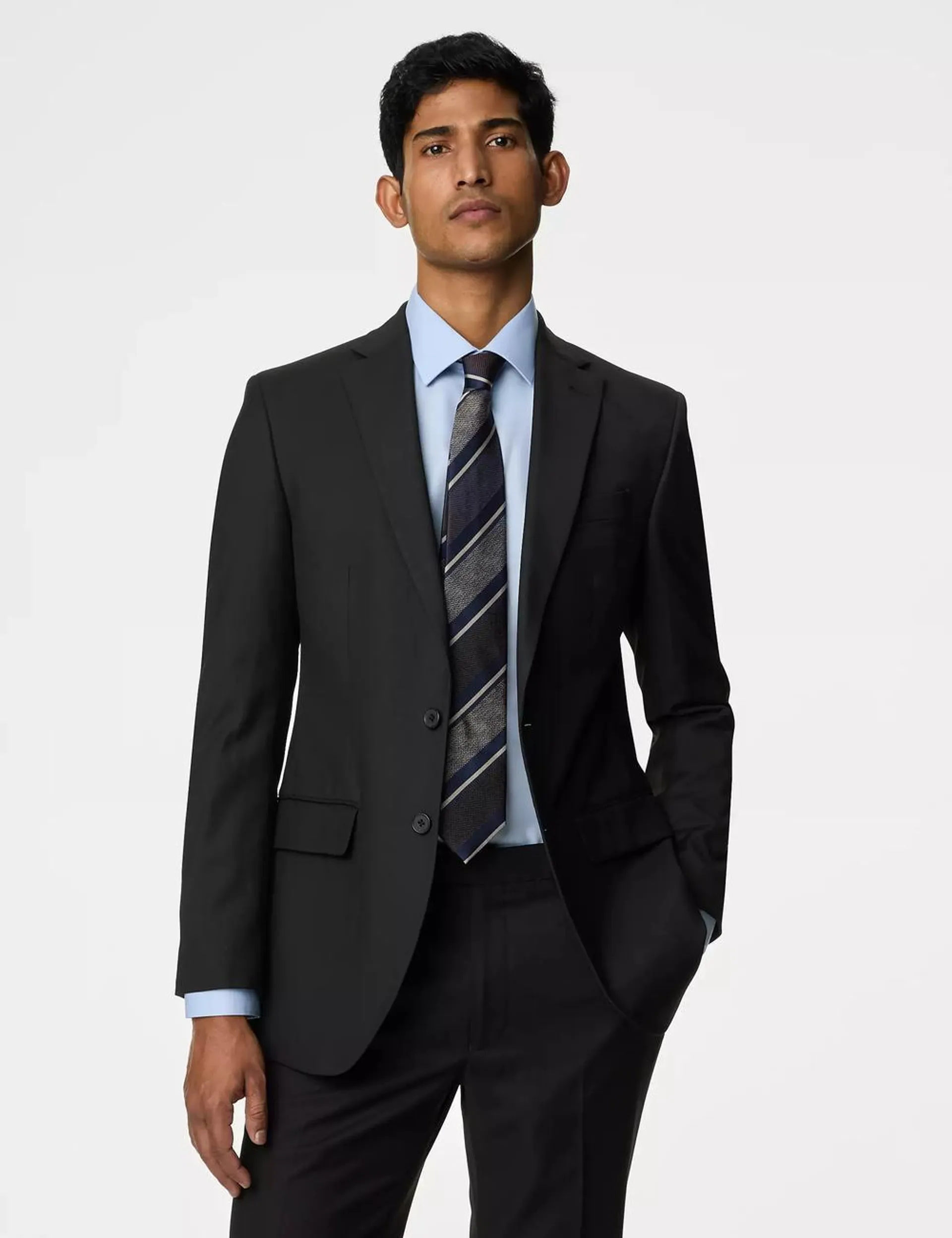 Slim Fit Stretch Suit Jacket