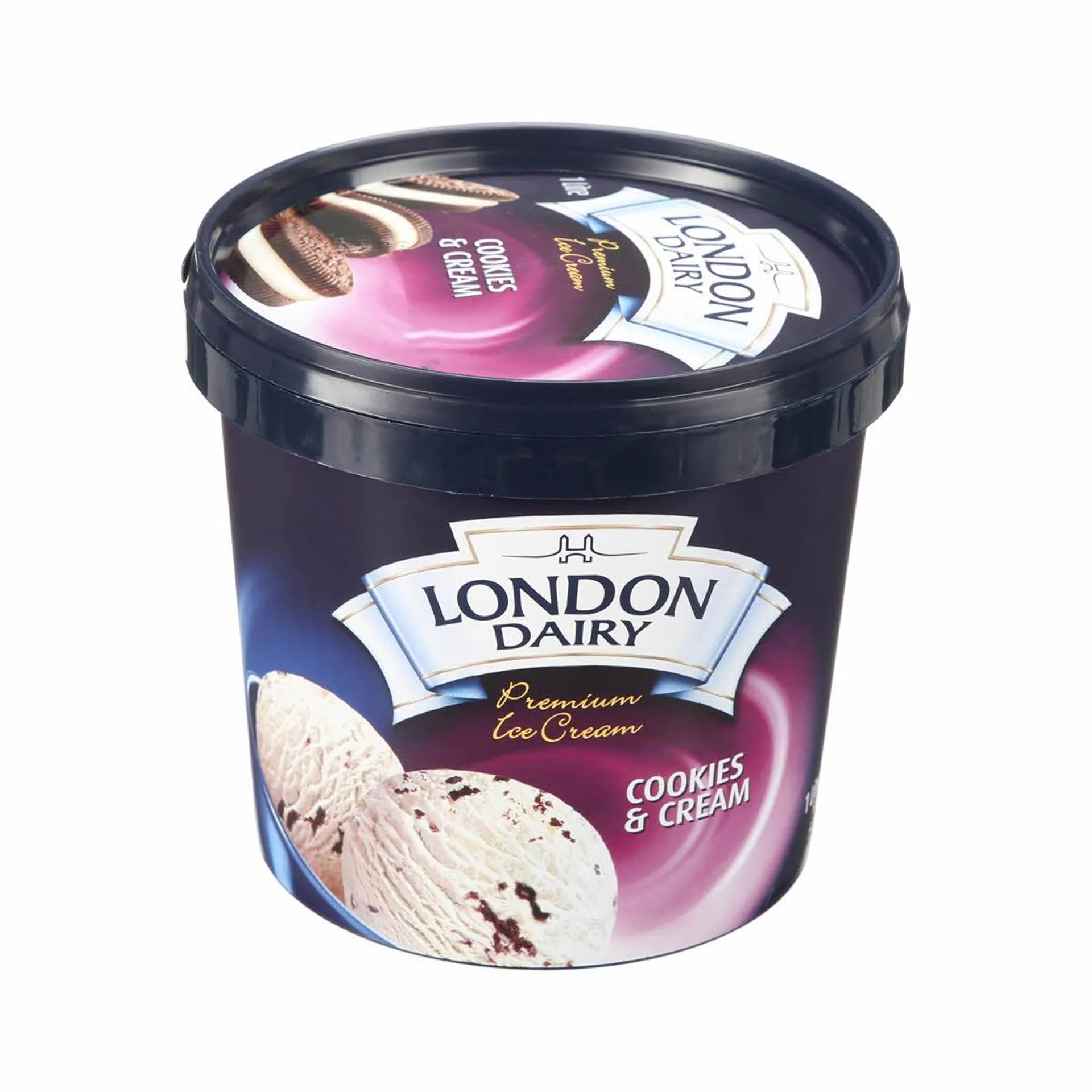 London Dairy Cookies N Cream 1Ltr