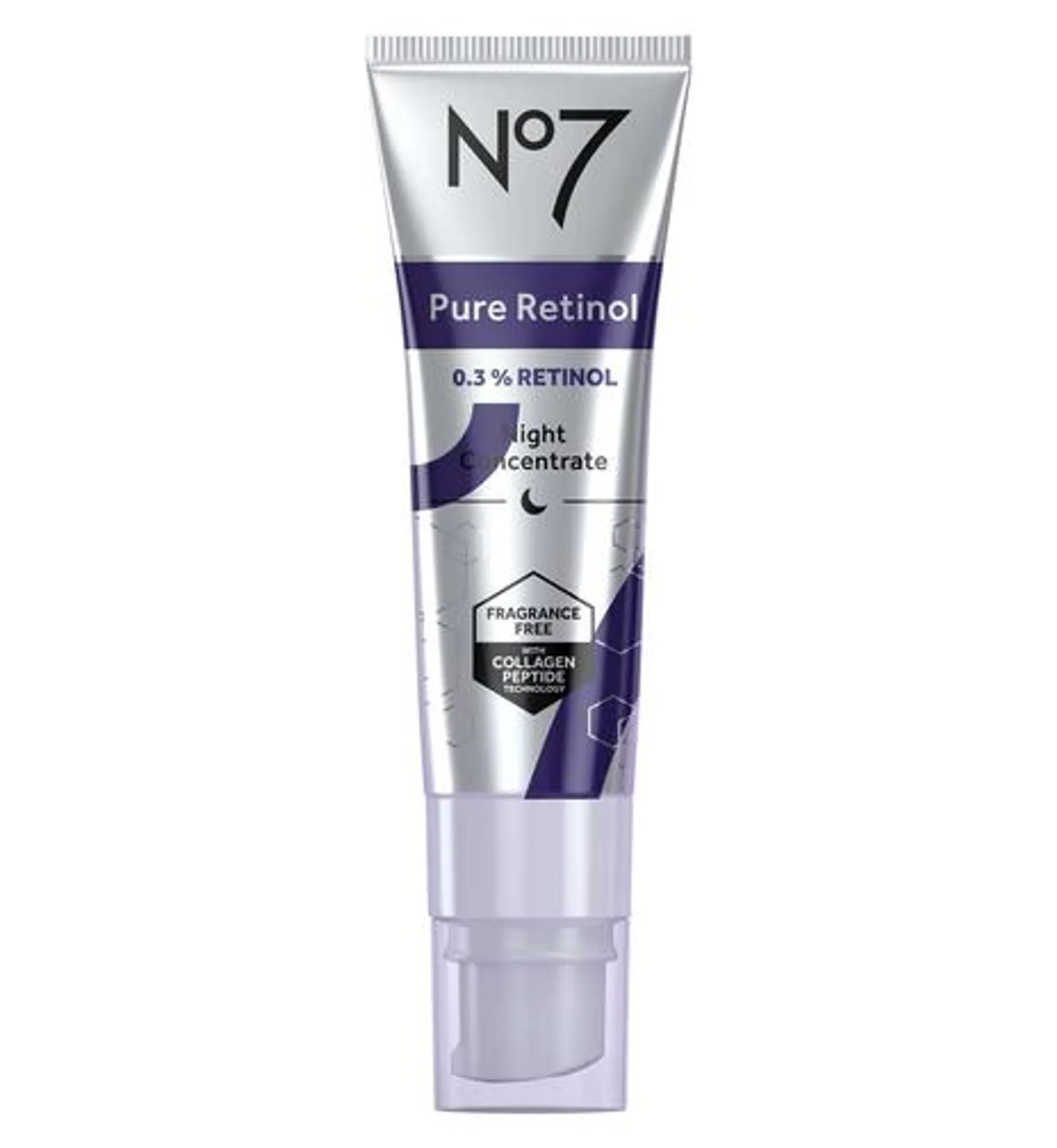 No7 Pure Retinol 0.3% Retinol Night Concentrate 30ml