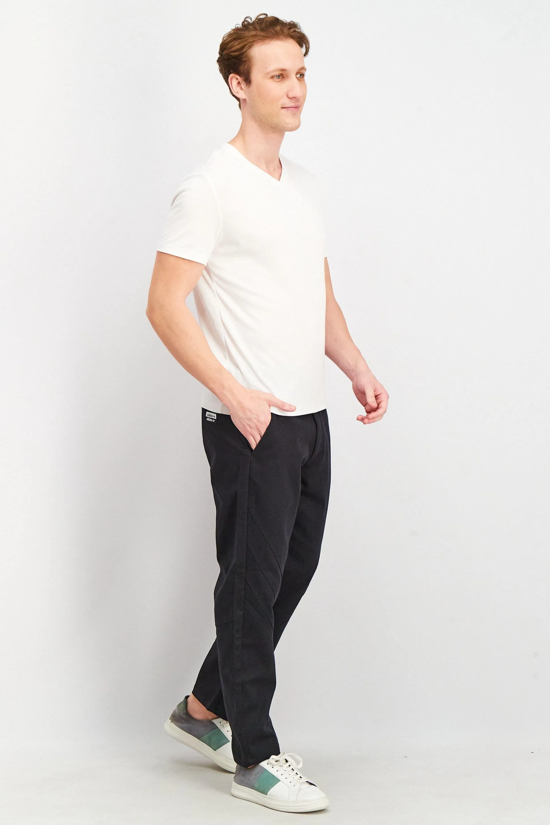 Men Sportswear Fit RYV Woven Pants, Black