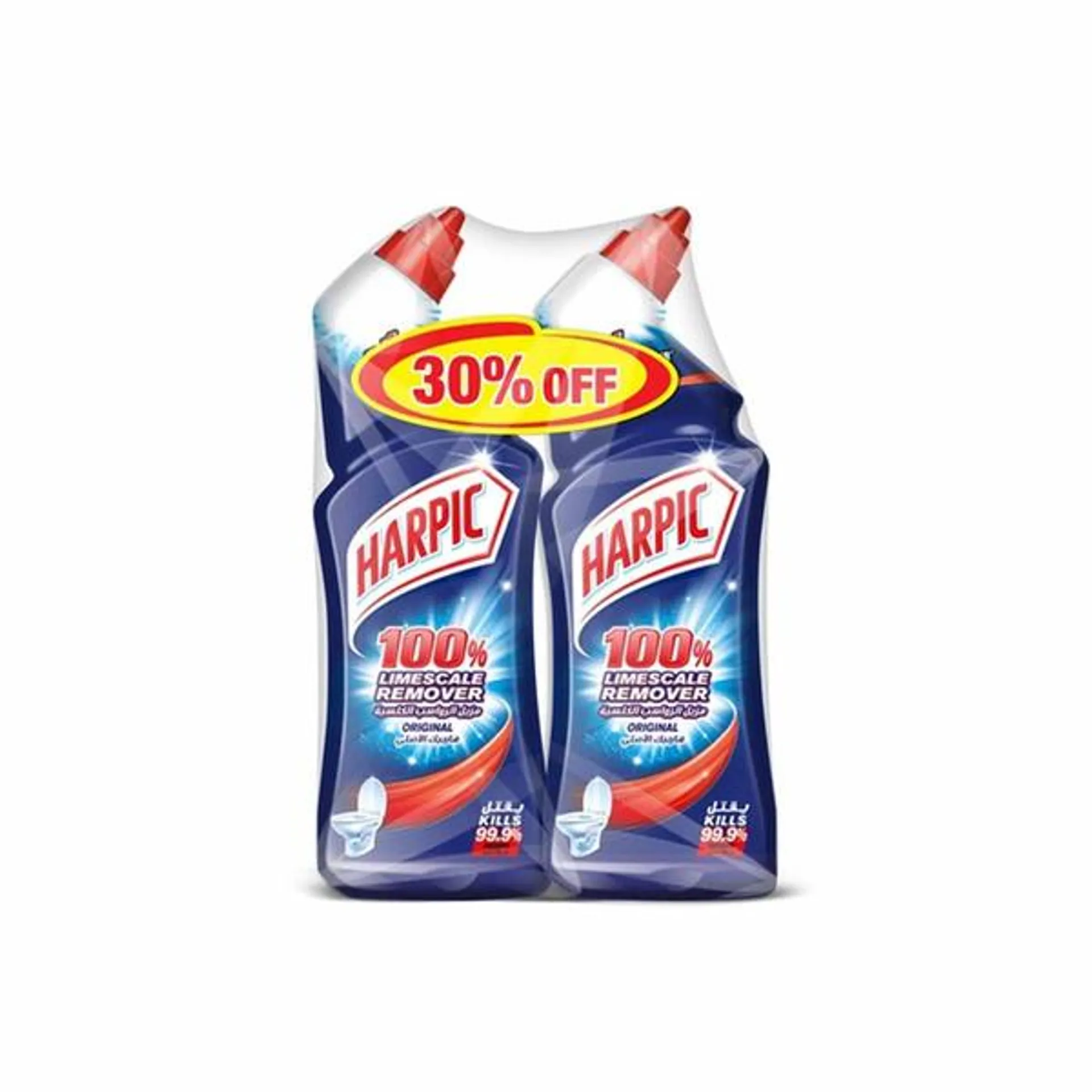 Harpic Power Original Liquid Toilet Cleaner 750ml Pack of 2