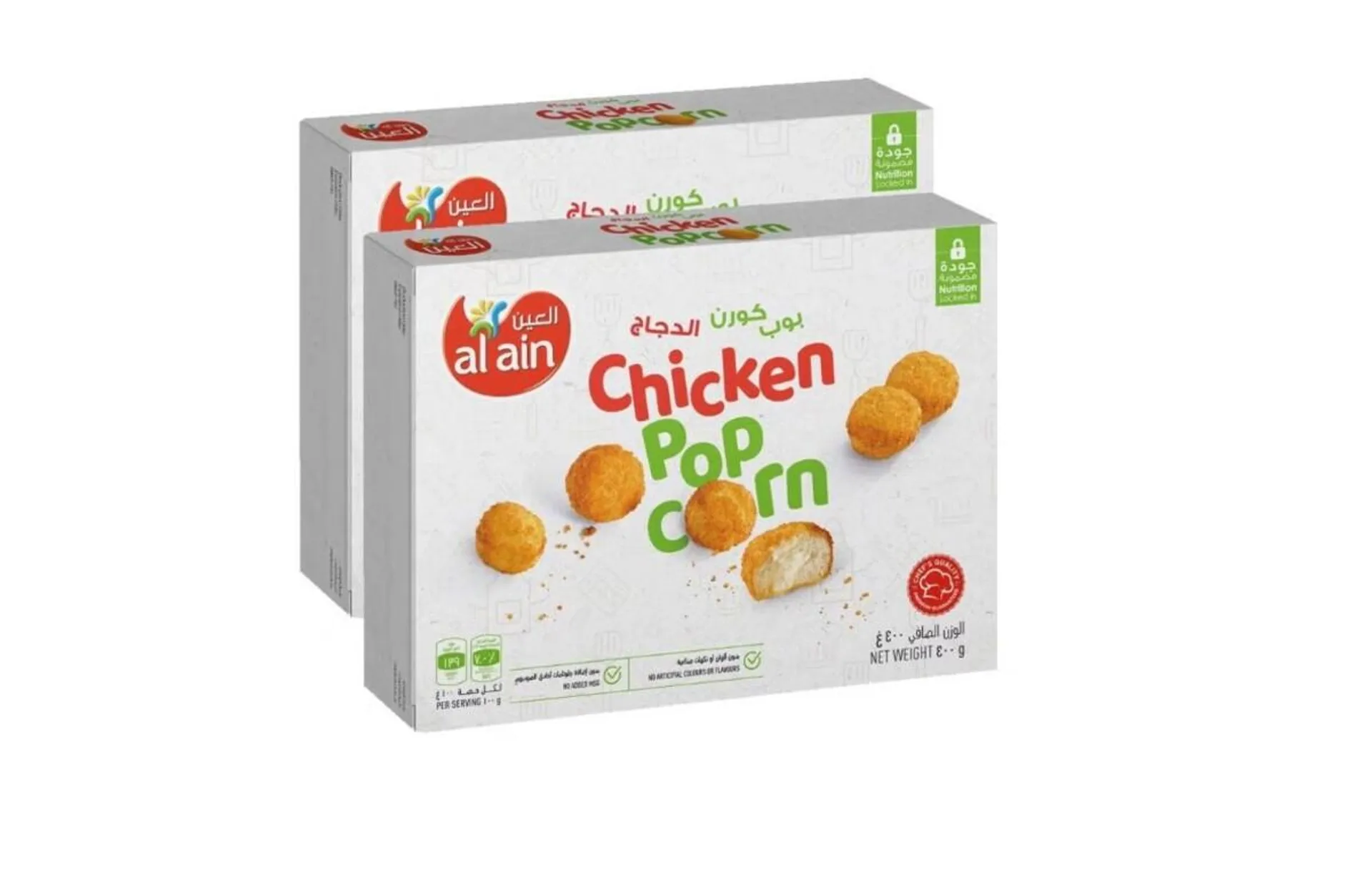 Al Ain Chicken Pop Corn 2 x 400 g