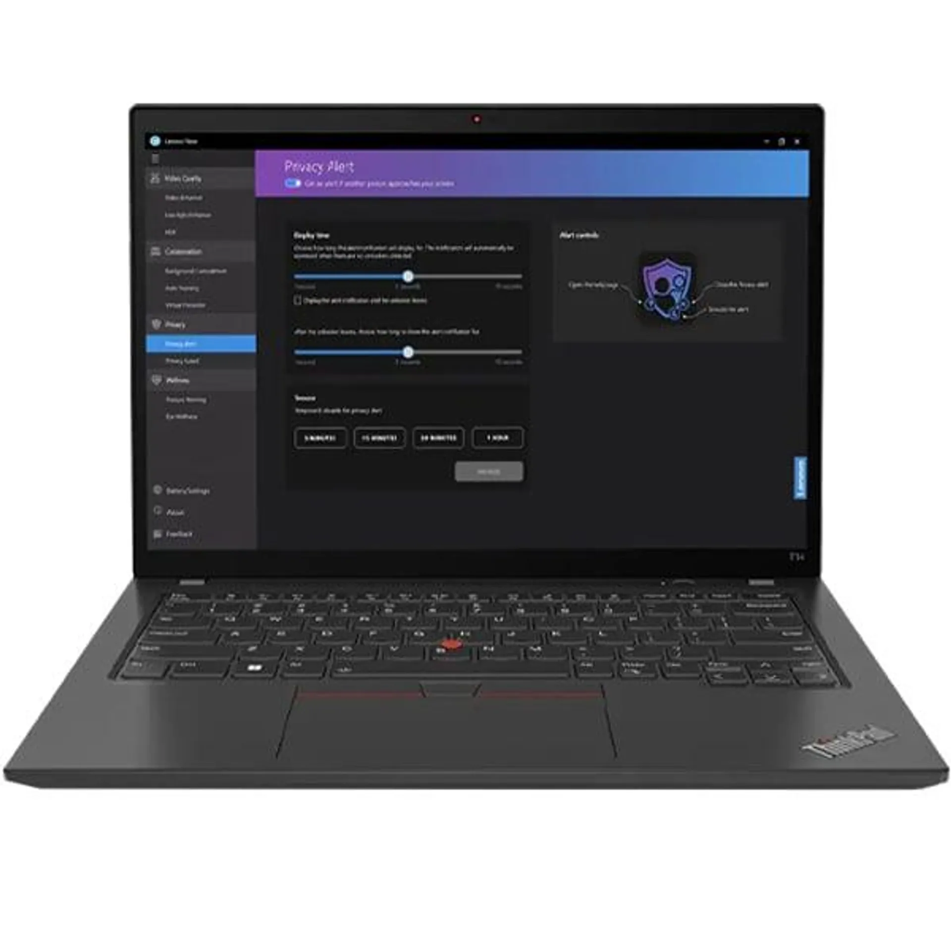 Lenovo ThinkPad T14 Gen 4 (Intel) (2023) Laptop – 13th Gen / Intel Core i7-1355U / 14inch WUXGA / 512GB SSD / 16GB RAM / Shared Intel Iris Xe Graphics / Windows 11 Pro / English & Arabic Keyboard / Black / Middle East Version – [21HD000PGR]