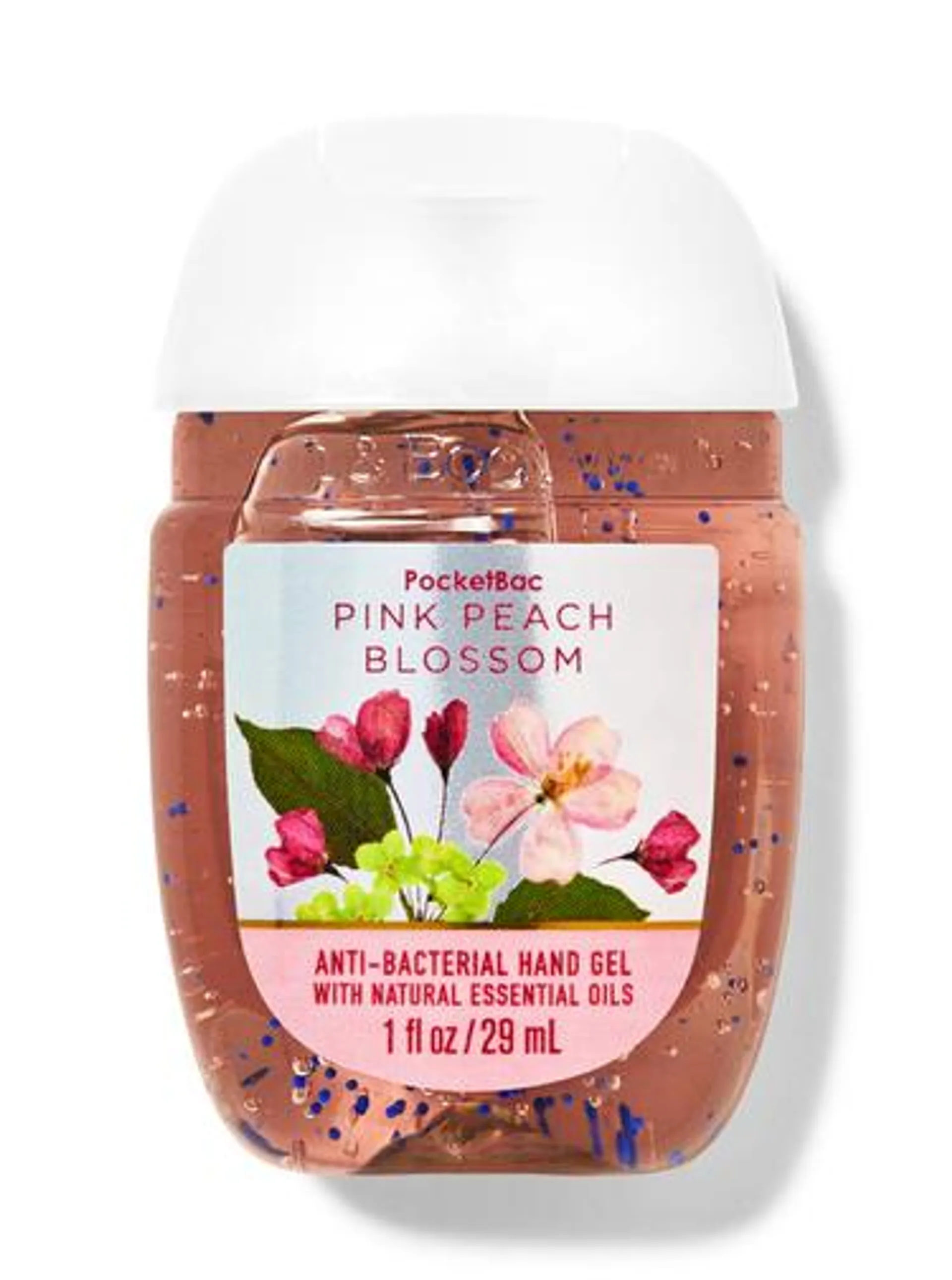 Pink Peach Blossom PocketBac Hand Sanitizer
