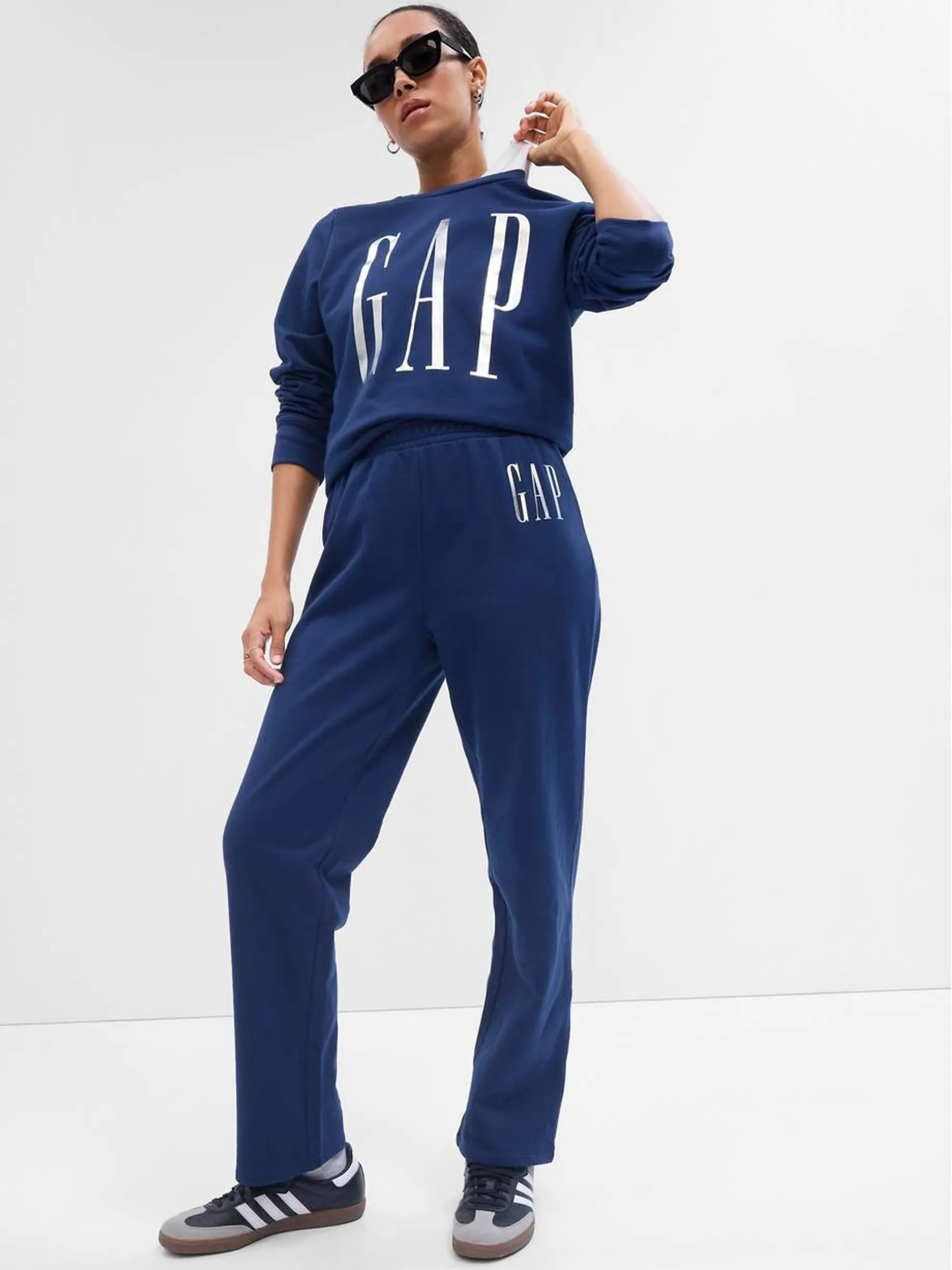 Gap Logo Straight Leg Sweatpants