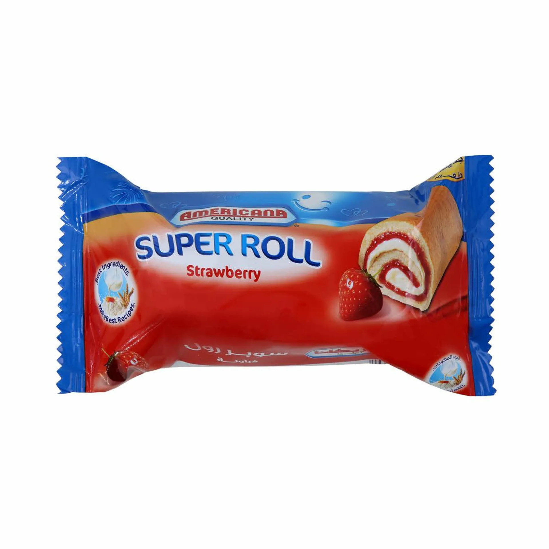 Americana Super Roll Strawberry 60 g