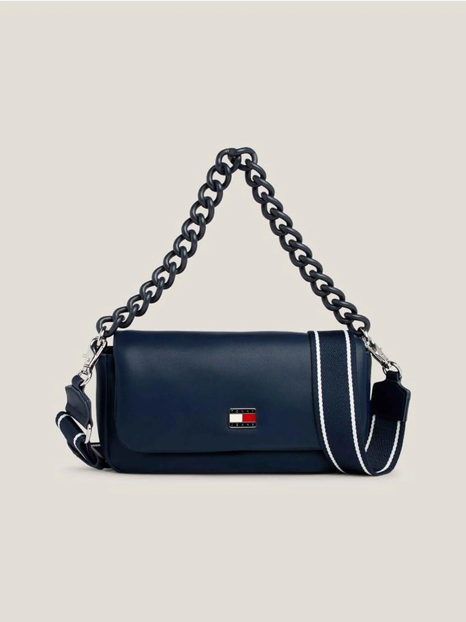 City Chunky Chain Small Crossover Bag