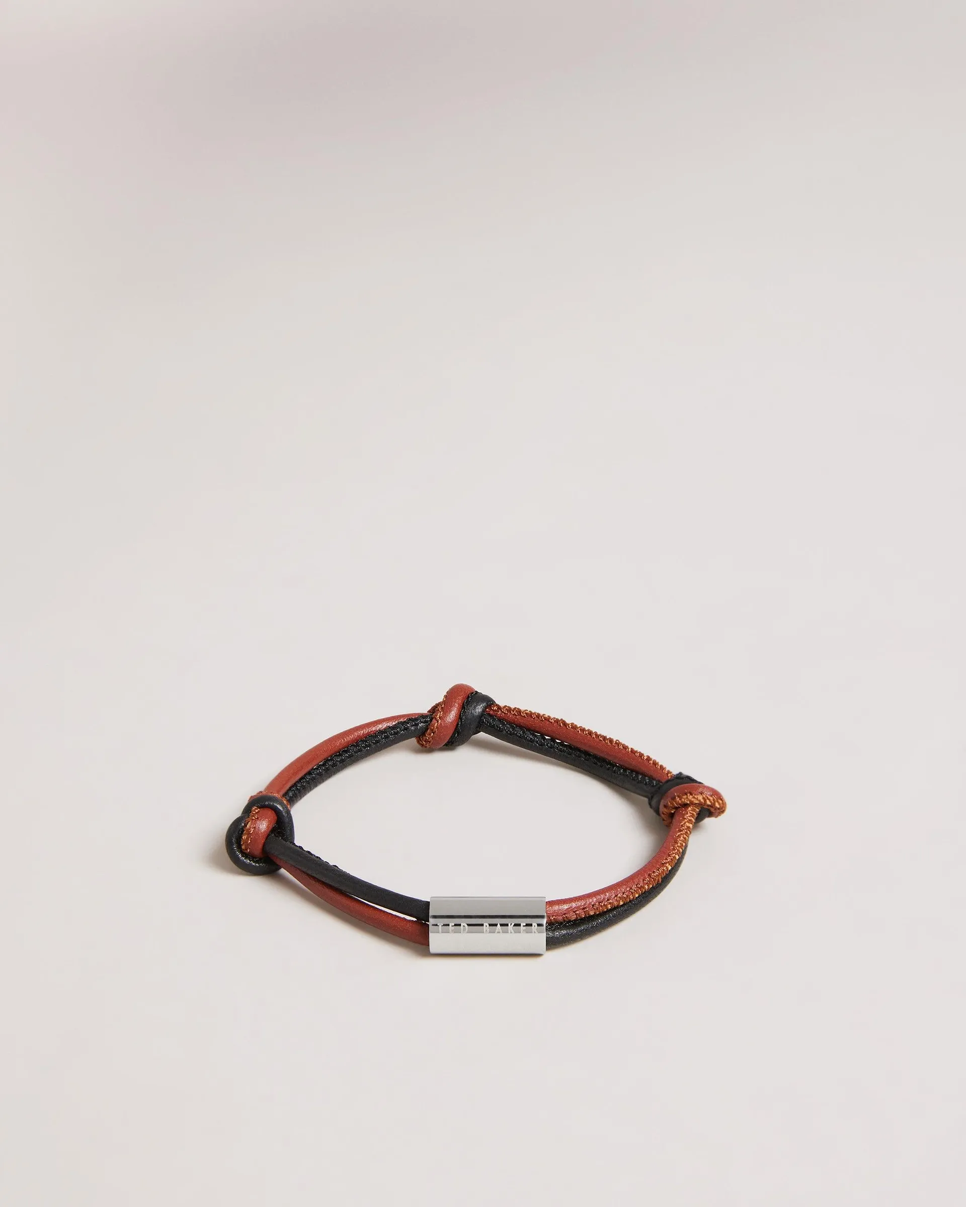 Knotted Leather Bracelet