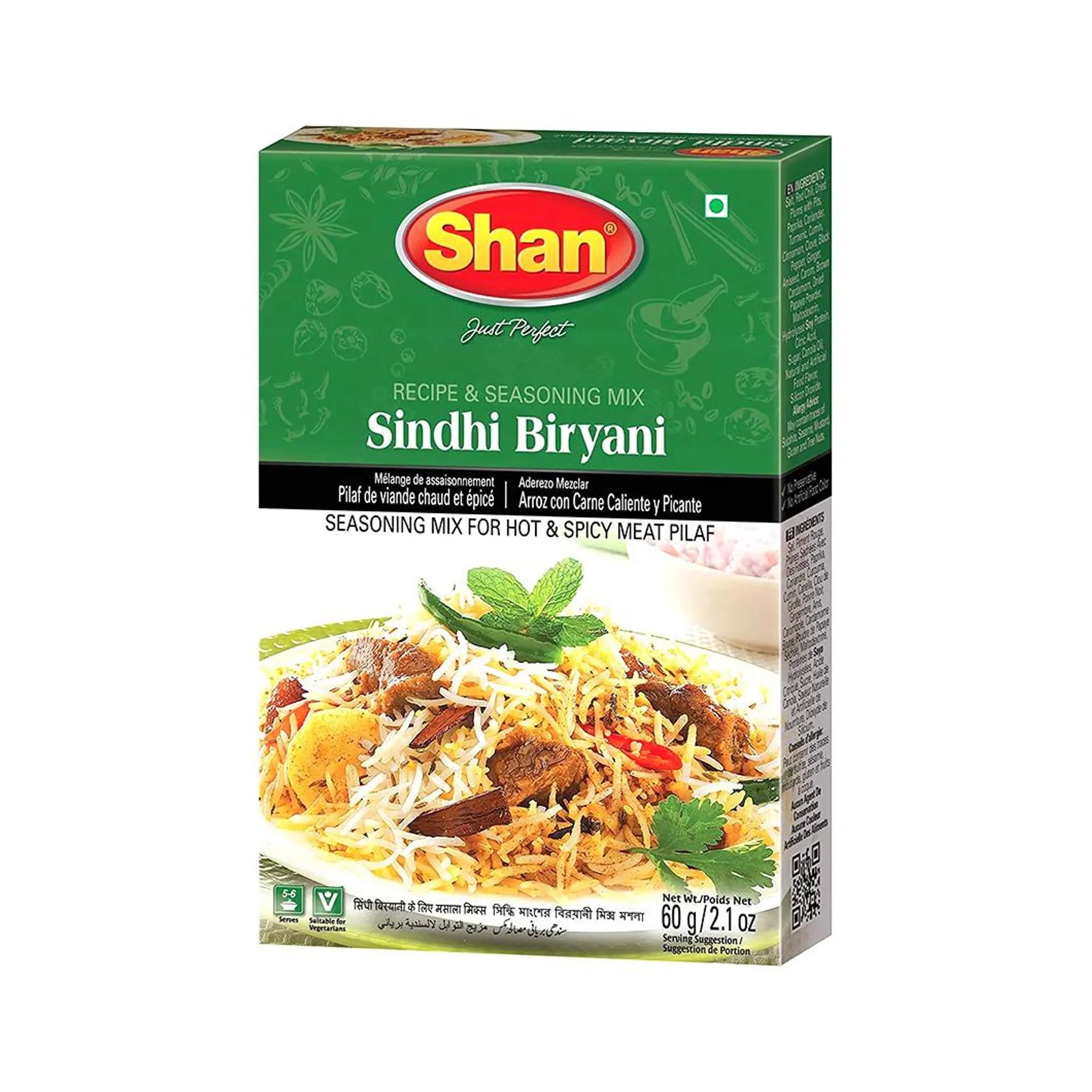 SHAN SINDHI BIRYANI MIX 60GM