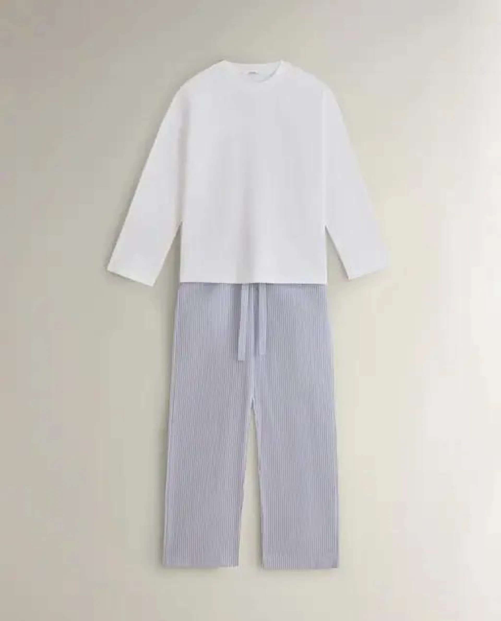 COTTON JERSEY PYJAMA SET