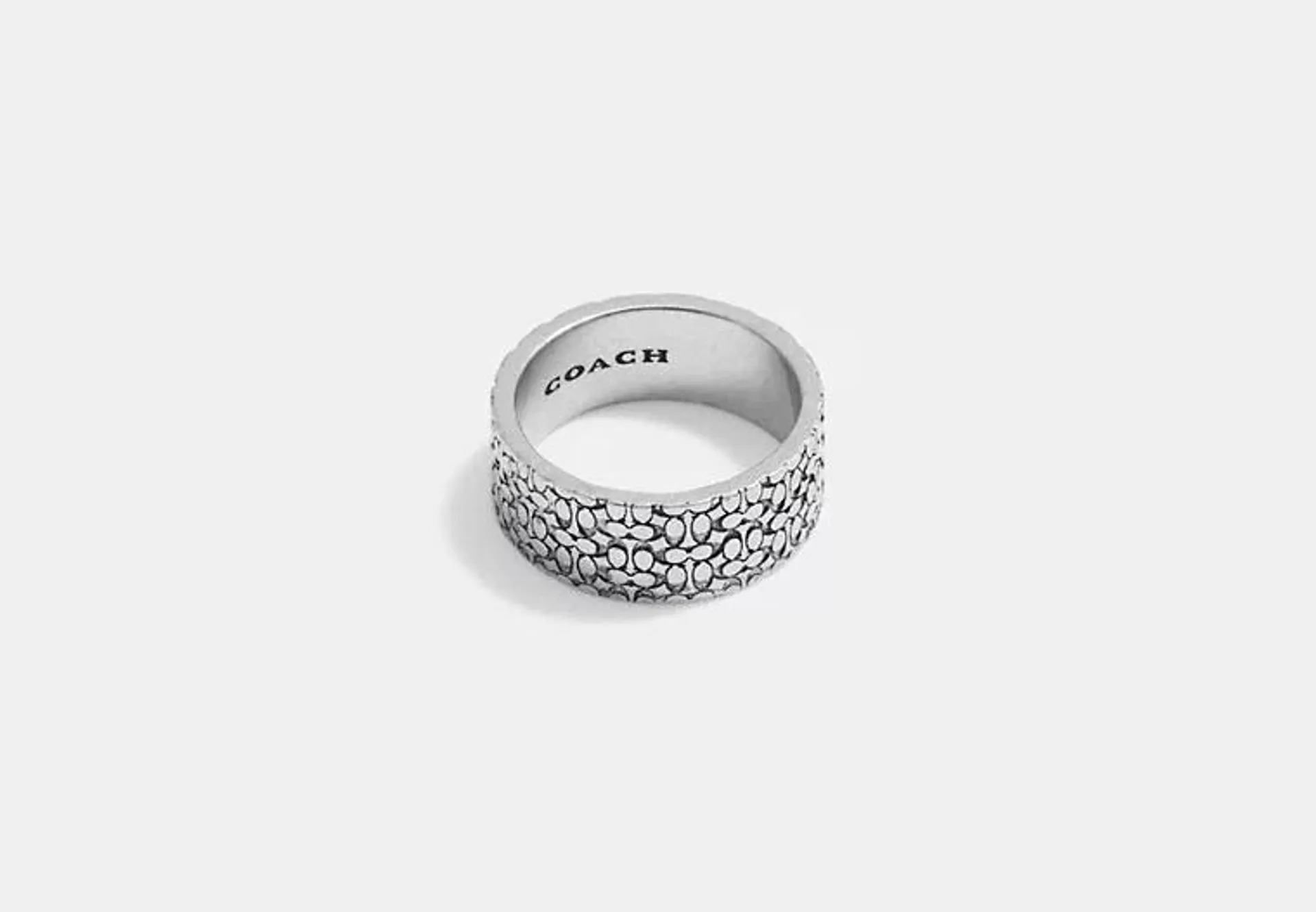 Sterling Silver Signature Ring