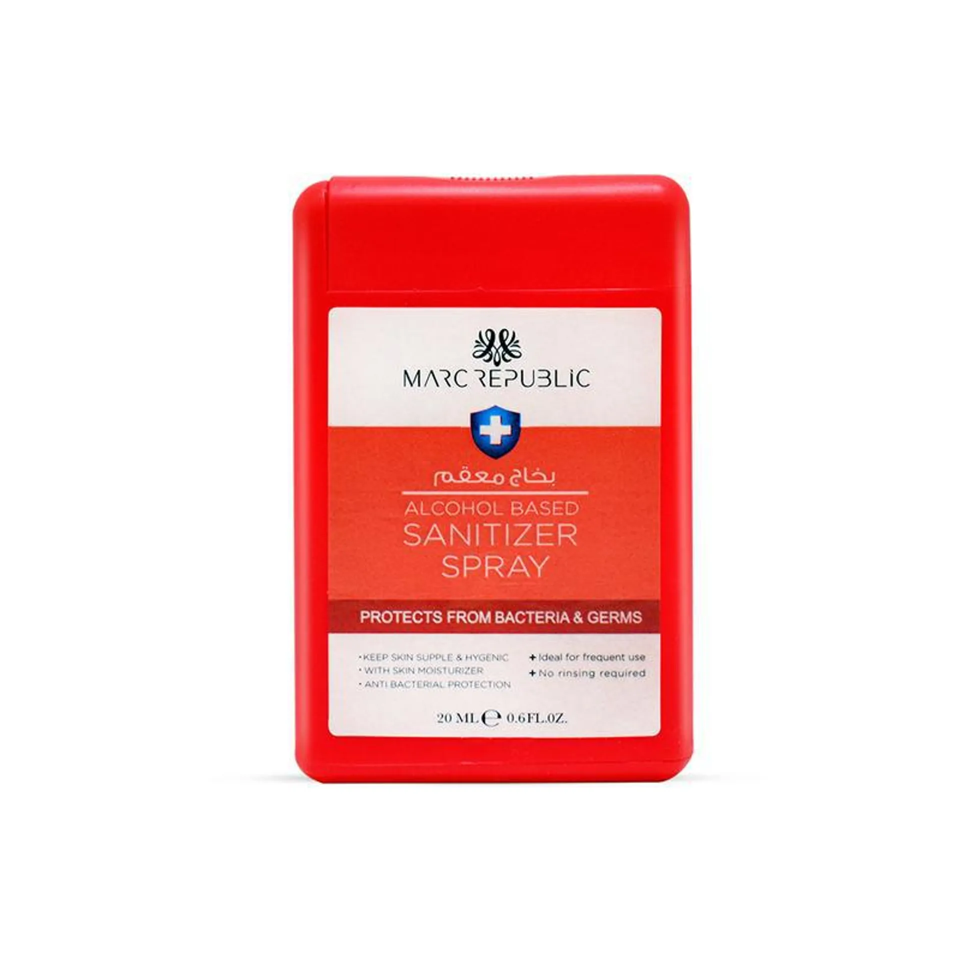 Marc Republic Hand Sanitizer Spray Germ Protection 20ML Red