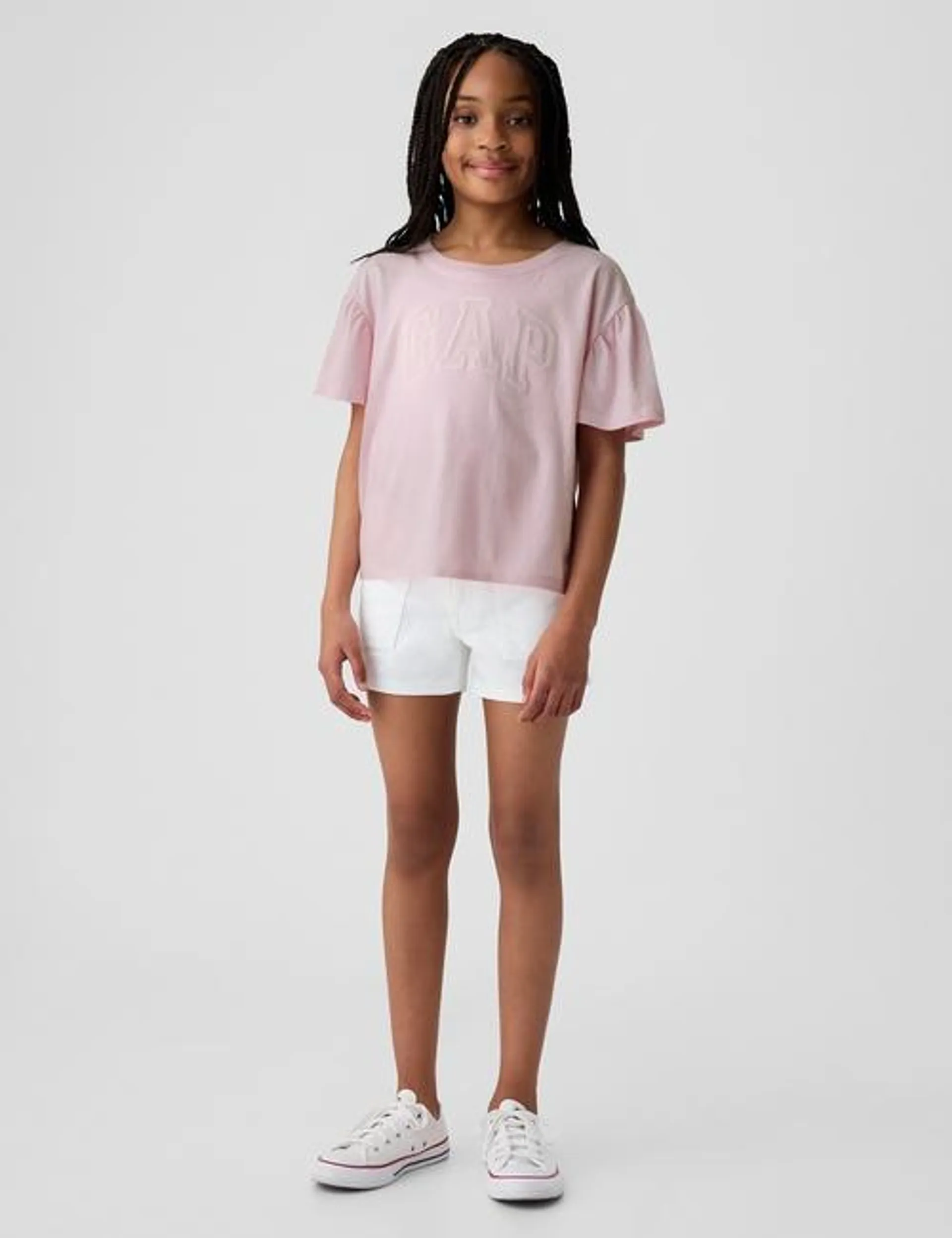 Kids Gap Logo Flutter T-Shirt