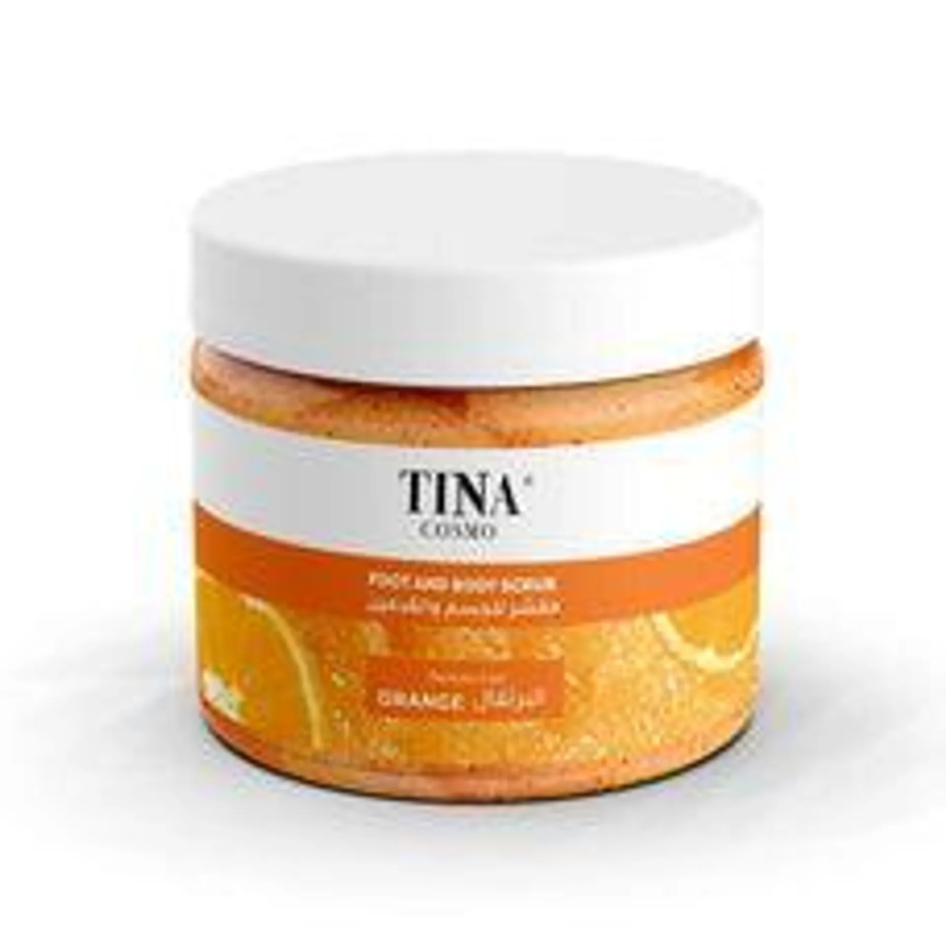 Tina Cosmo Foot and Body Scrub Orange And Lavender 300ml