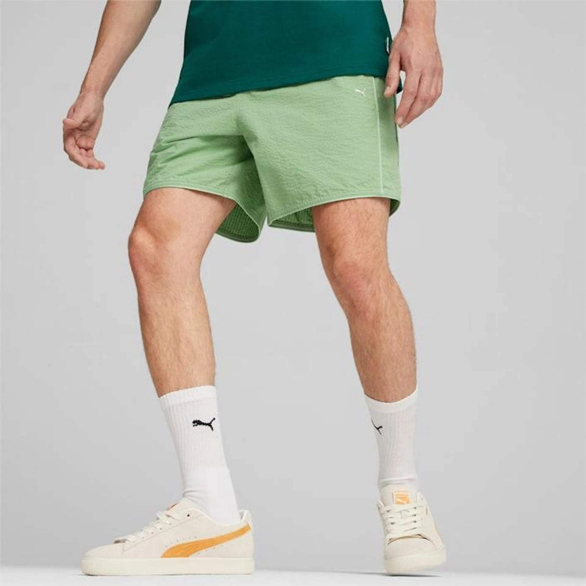 MMQ Seersucker Shorts