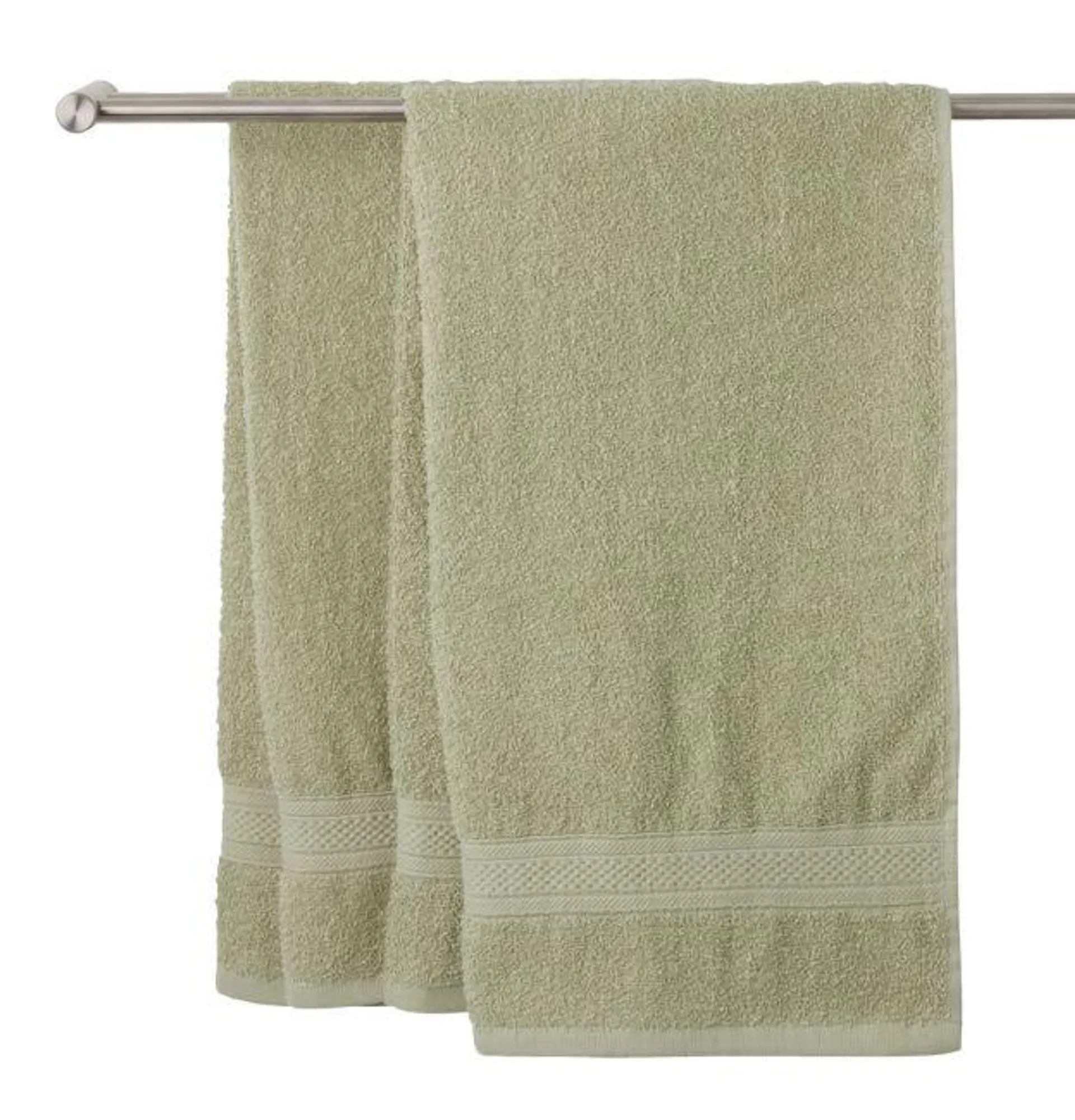 Guest towel UPPSALA 30x50cm light green