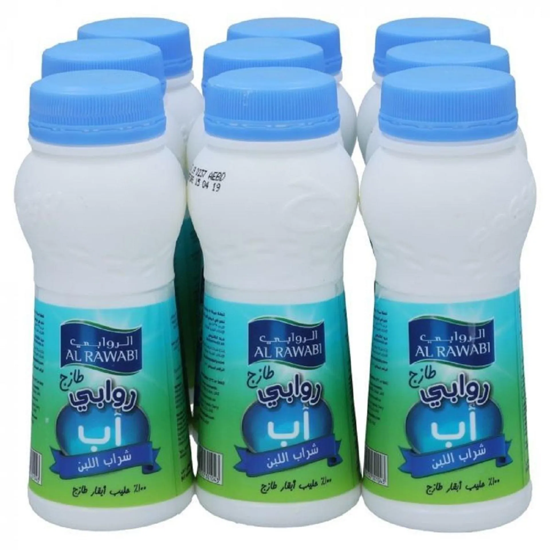 Al Rawabi Fresh Laban Up Full Fat 200 ml × 9 Pack