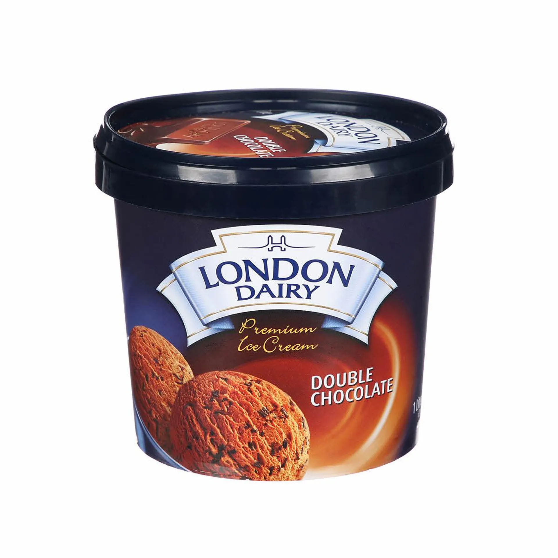 London Dairy Double Chocolate Ice Cream 1 L