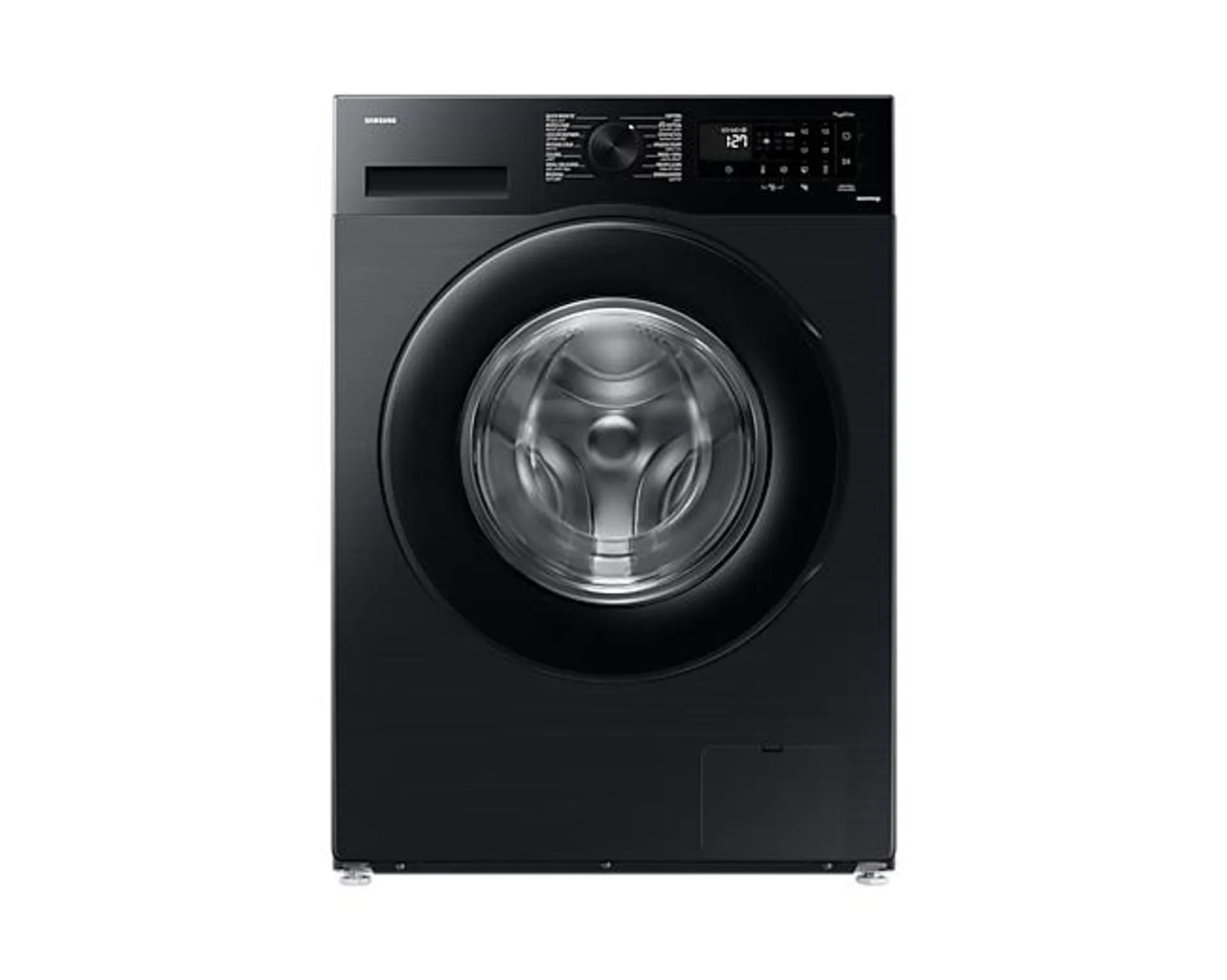 Front load Washing Machine with Ecobubble™, AI Energy Mode and 10% Extra Energy Saving, 9KG, Black - WW90CGC04DABGU