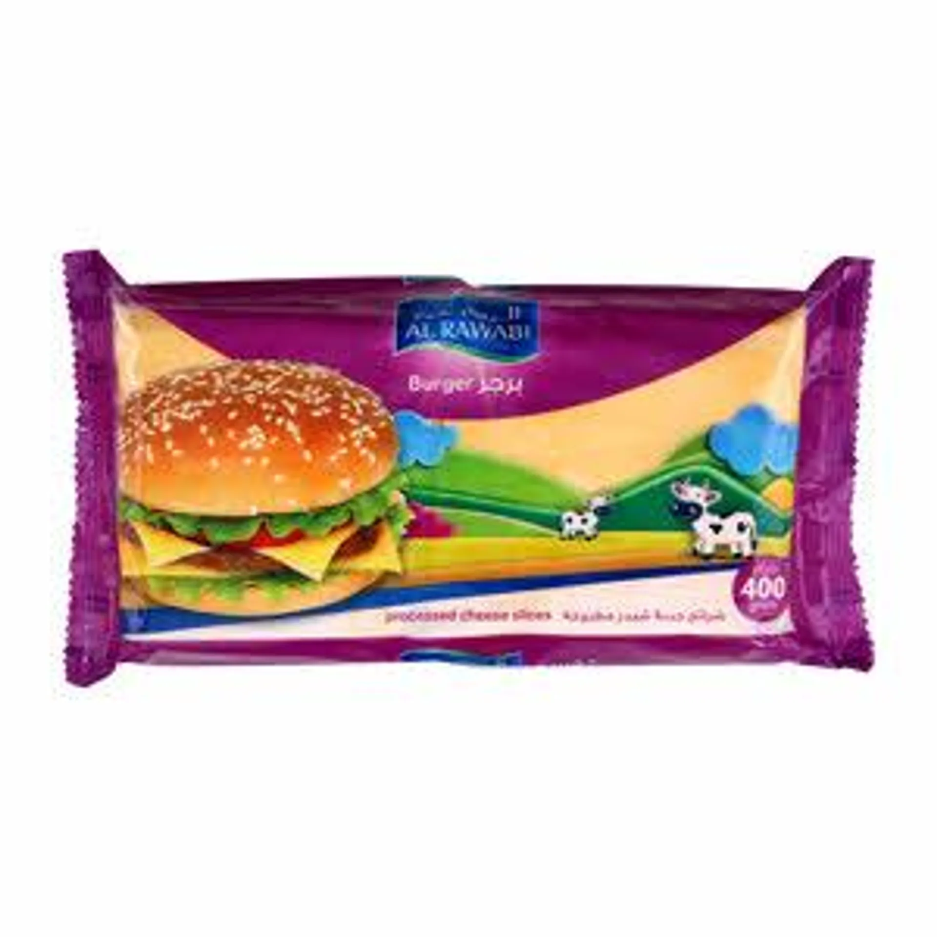 Al Rawabi Cheese Slices for Burger 400 g