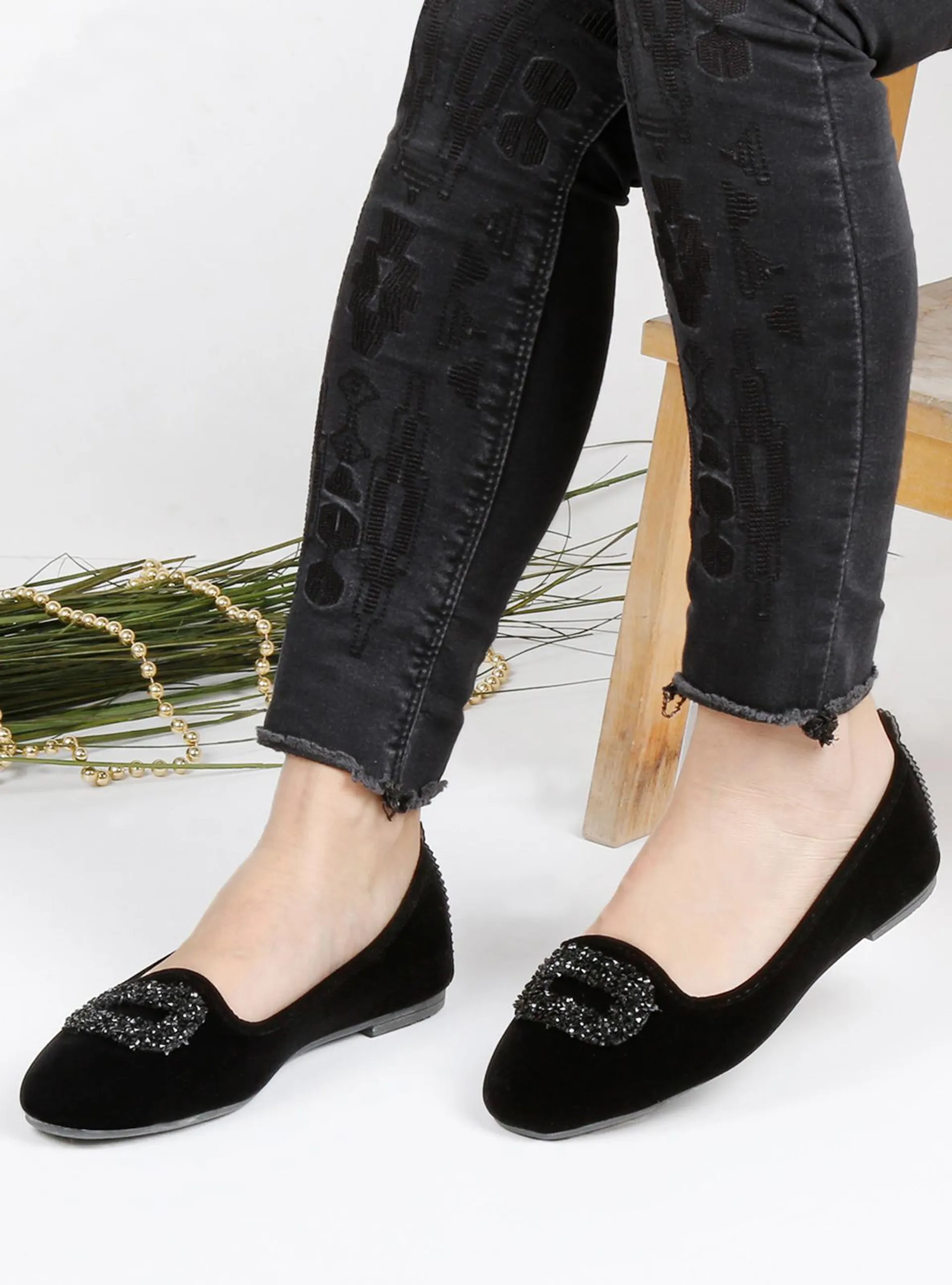 Flat Shoes Black