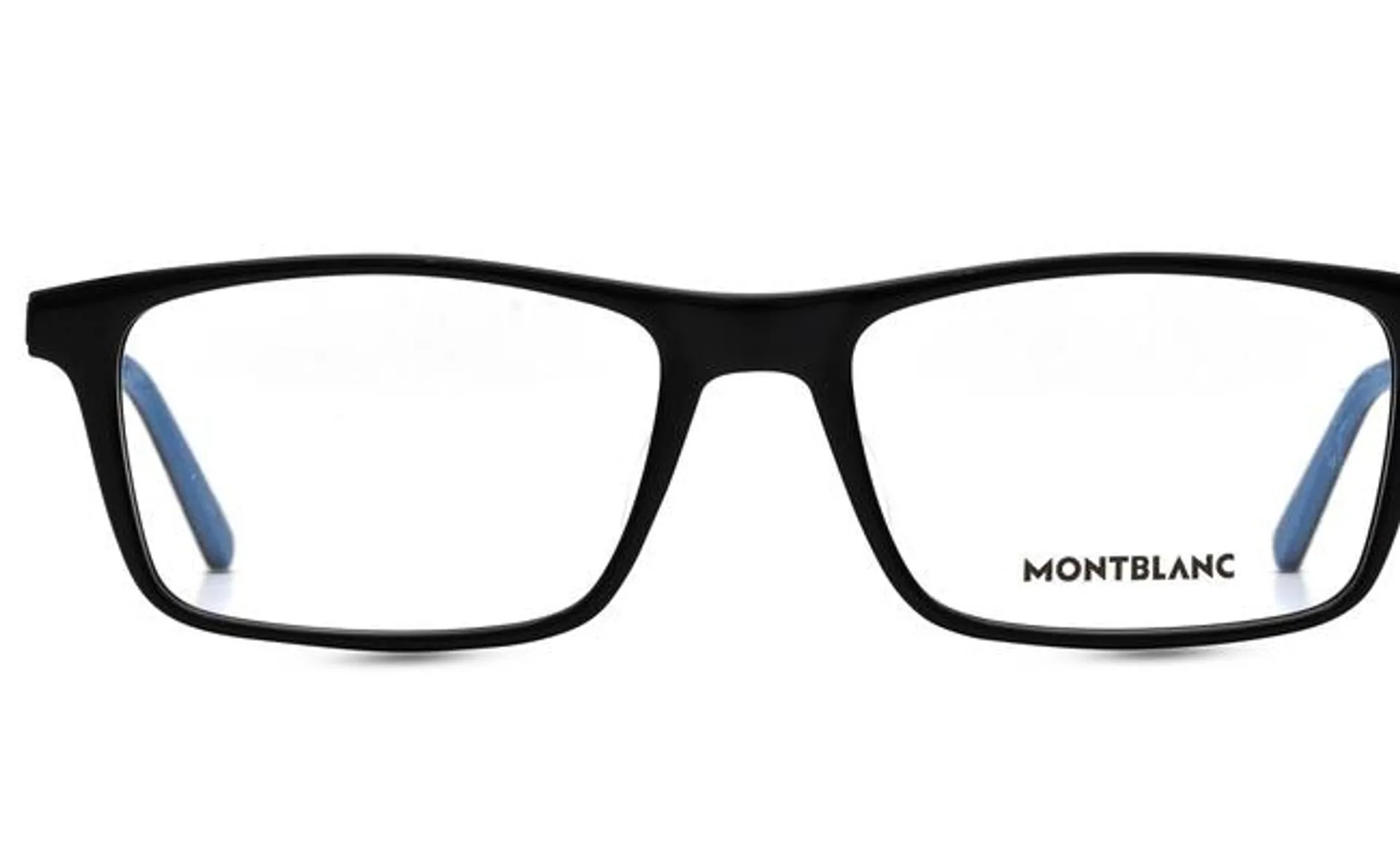 Men Rectangle Black Eyeglass