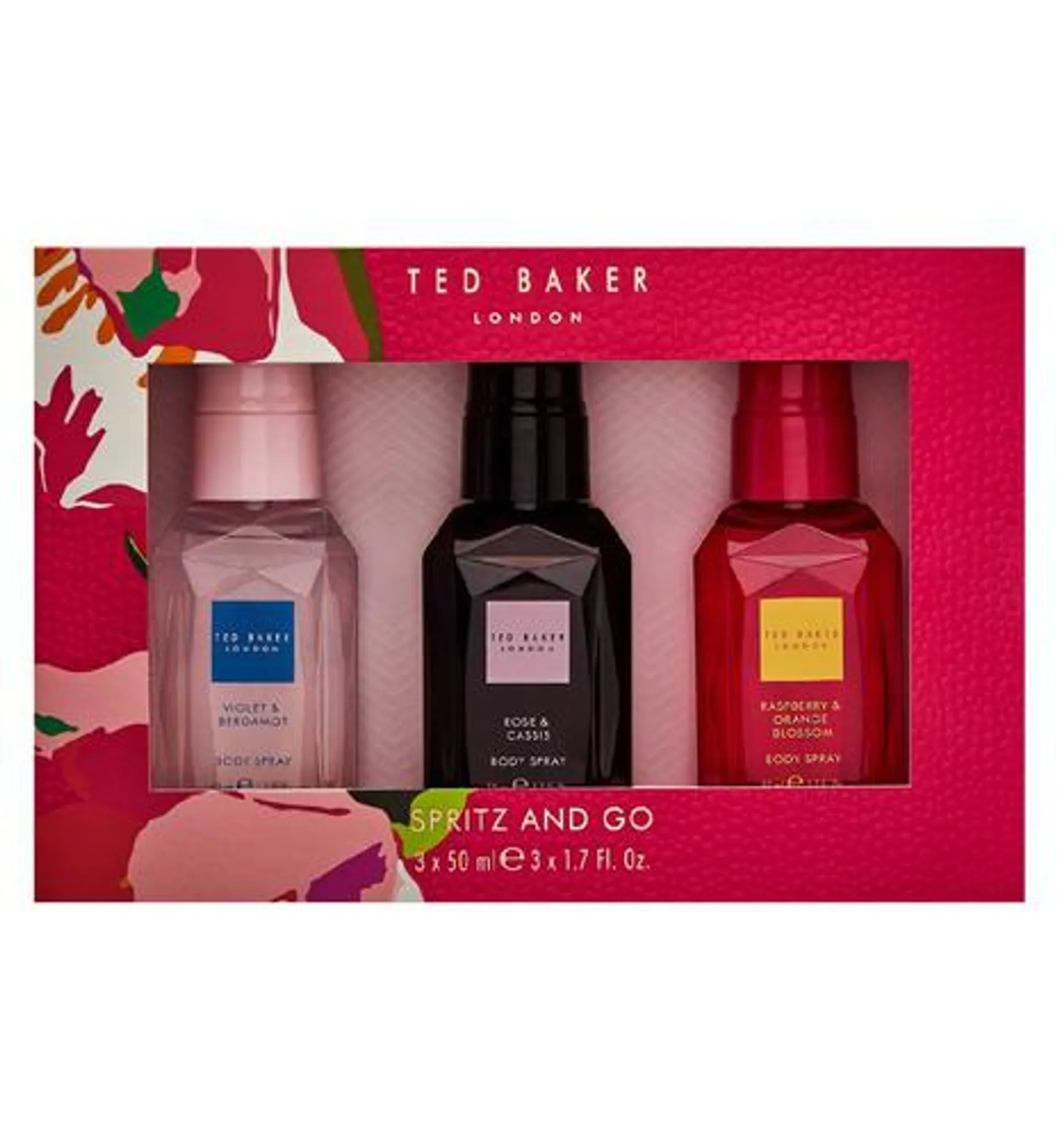 Ted Baker Spritz and Go Gift minis 3 spray