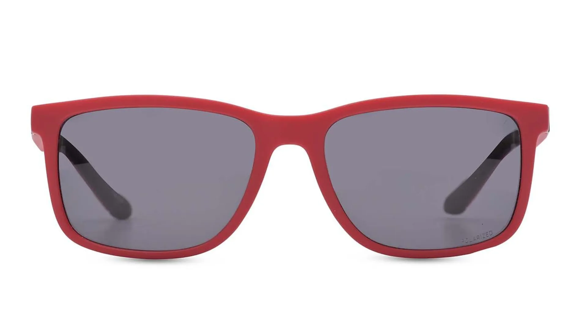 Men Rectangle Red Sunglass