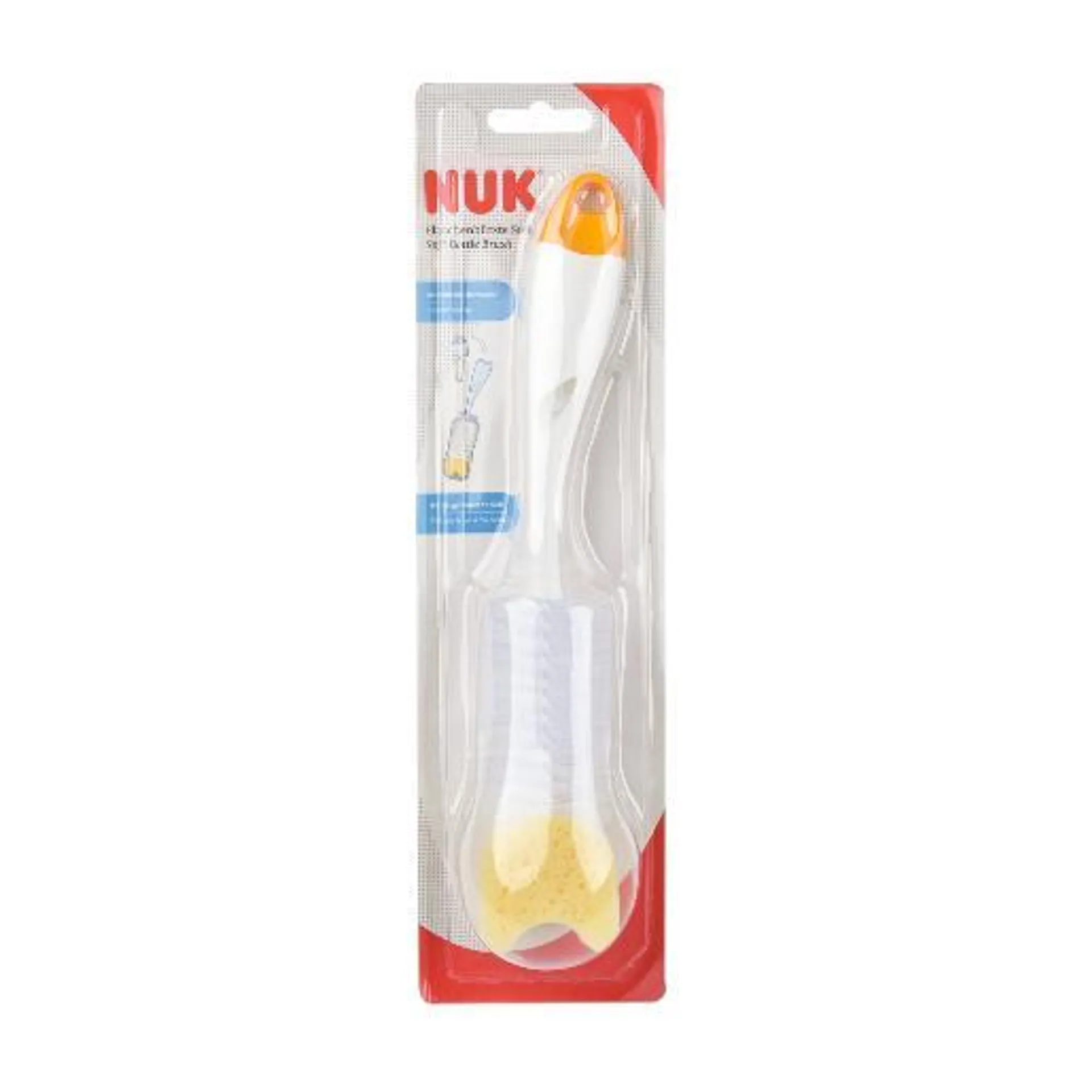 Nuk Baby Bottle Brush With Sponge