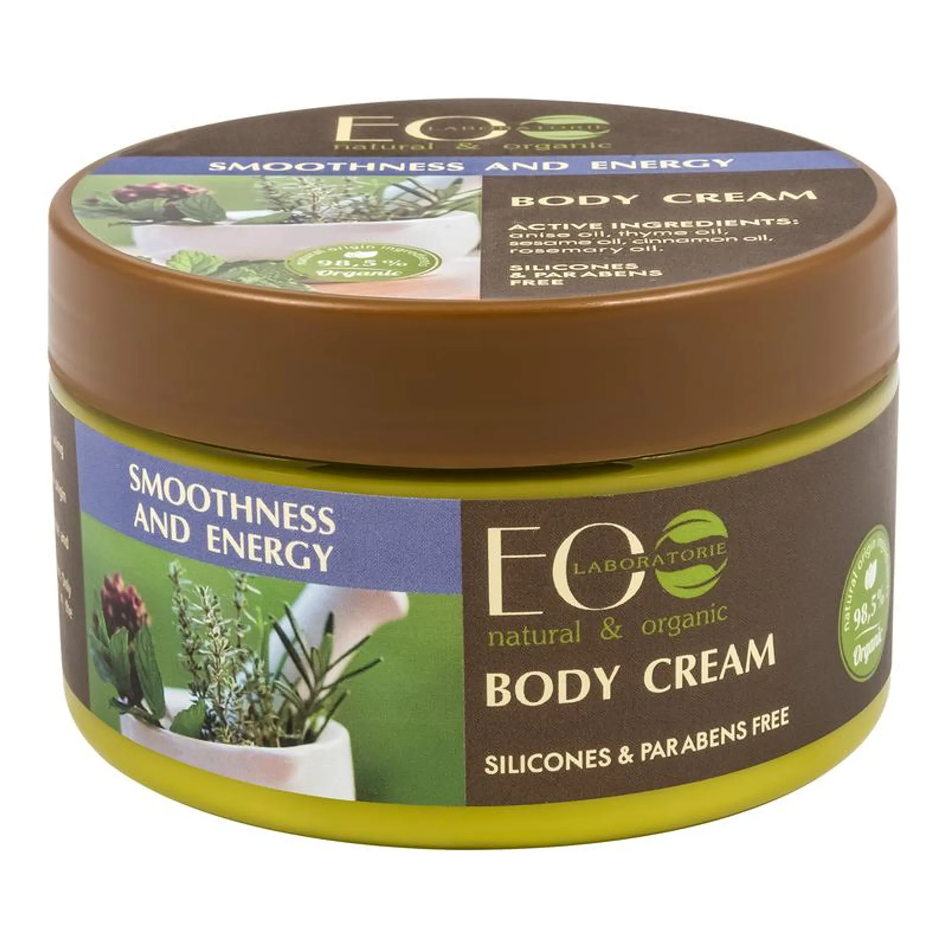 EO Laboratorie Organic Sesame Oil Toning Body Cream: Energize