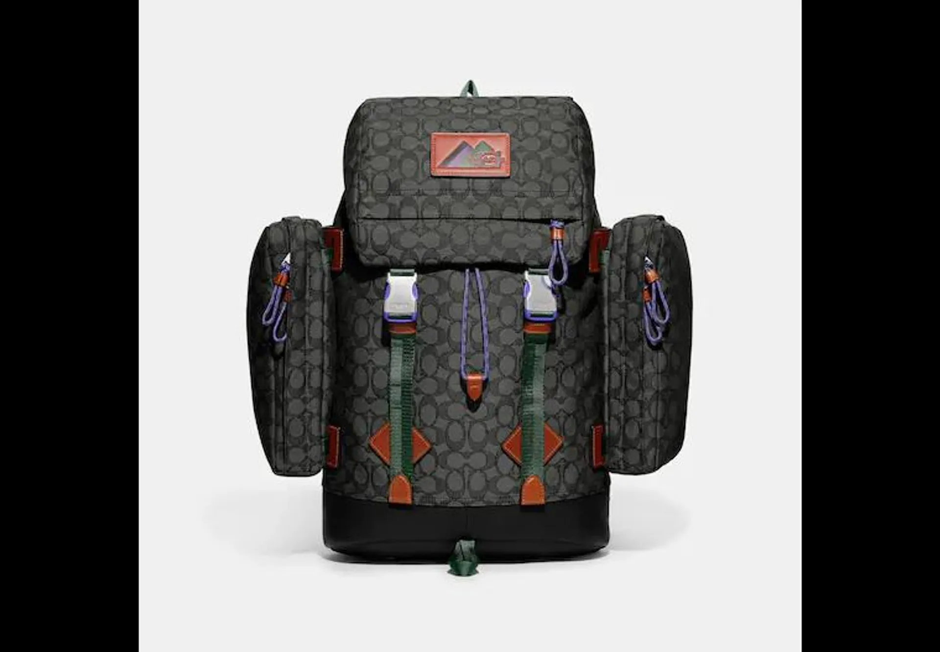 Utility Backpack In Signature Jacquard