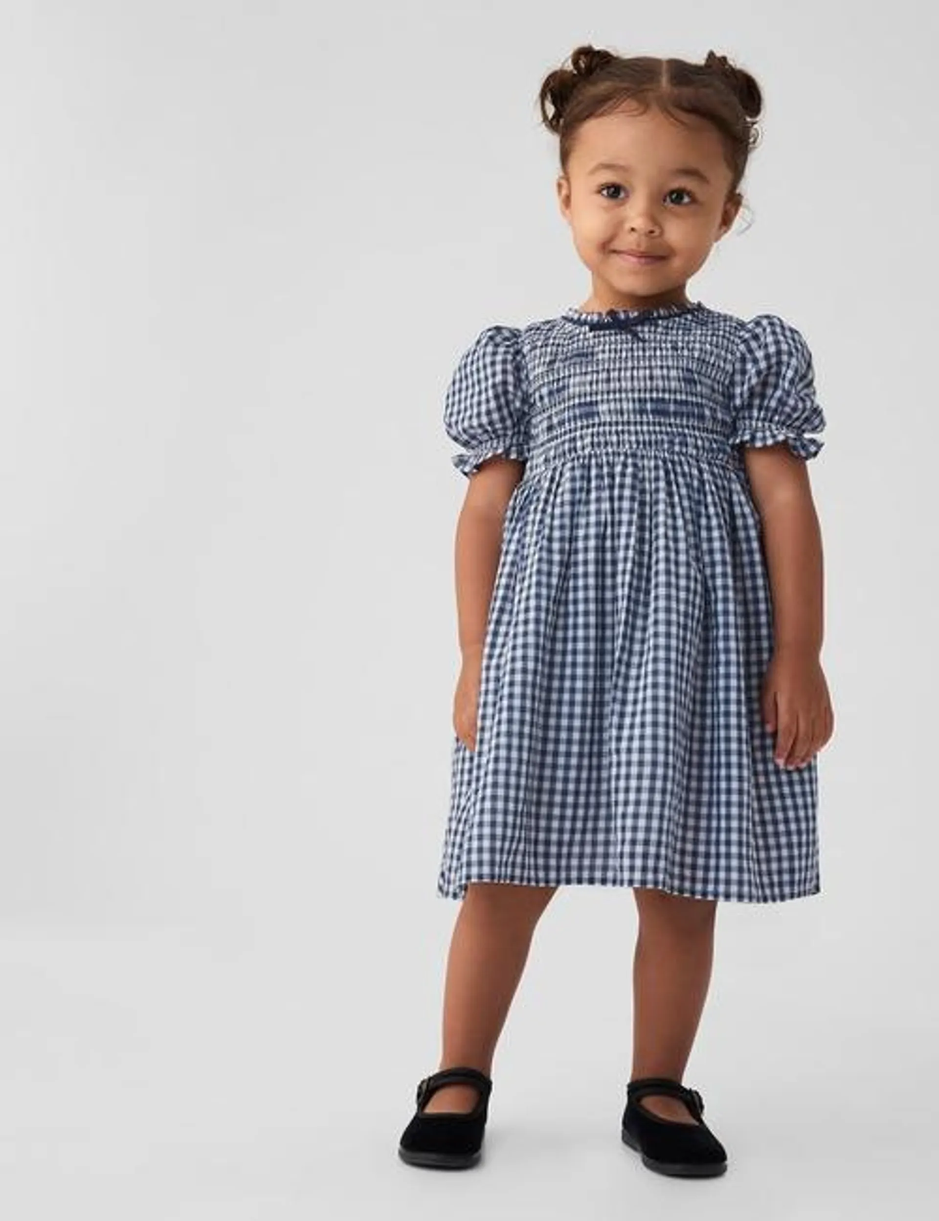 Gap x DÔEN Baby Gingham Dress