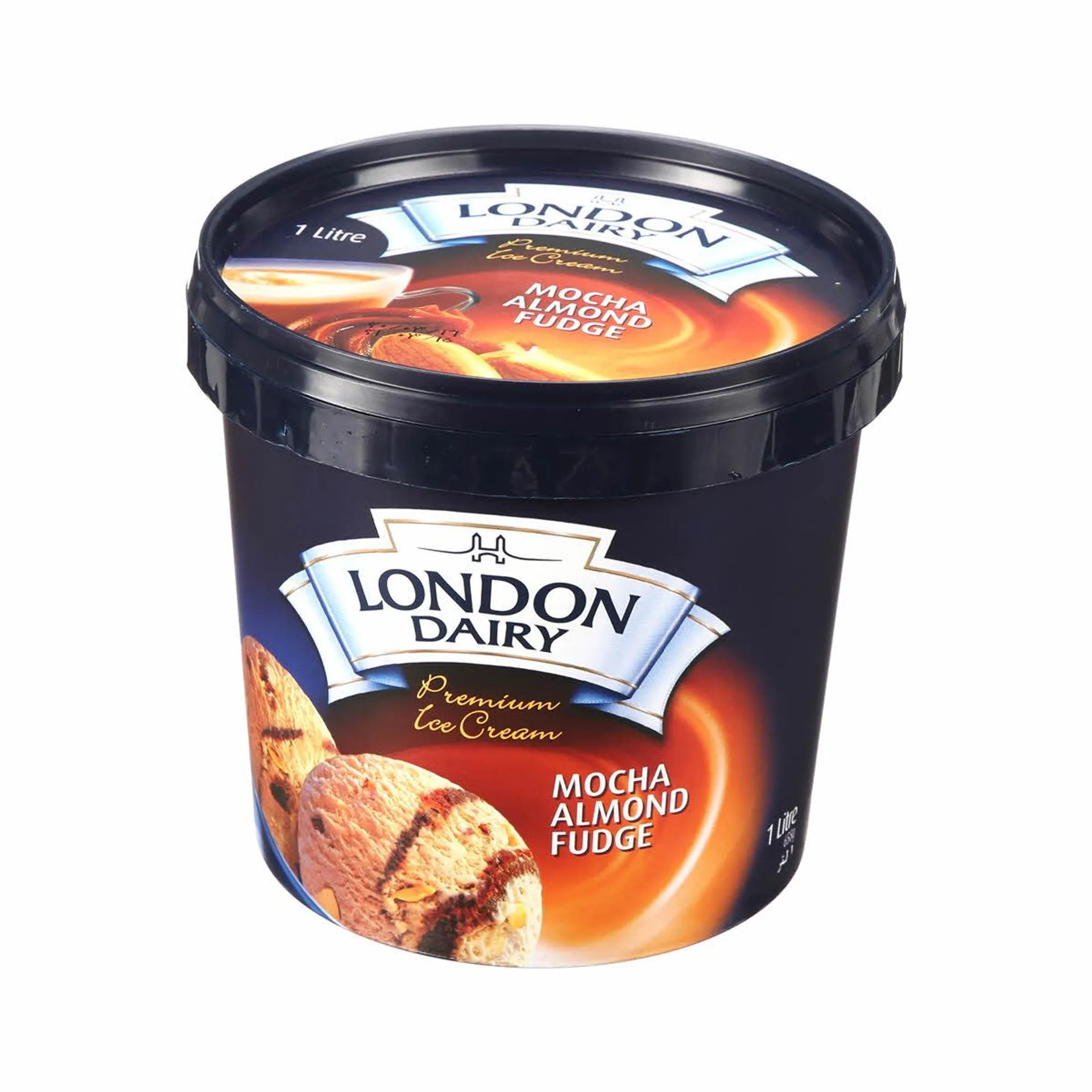 London Dairy Mocha Almond 1Ltr