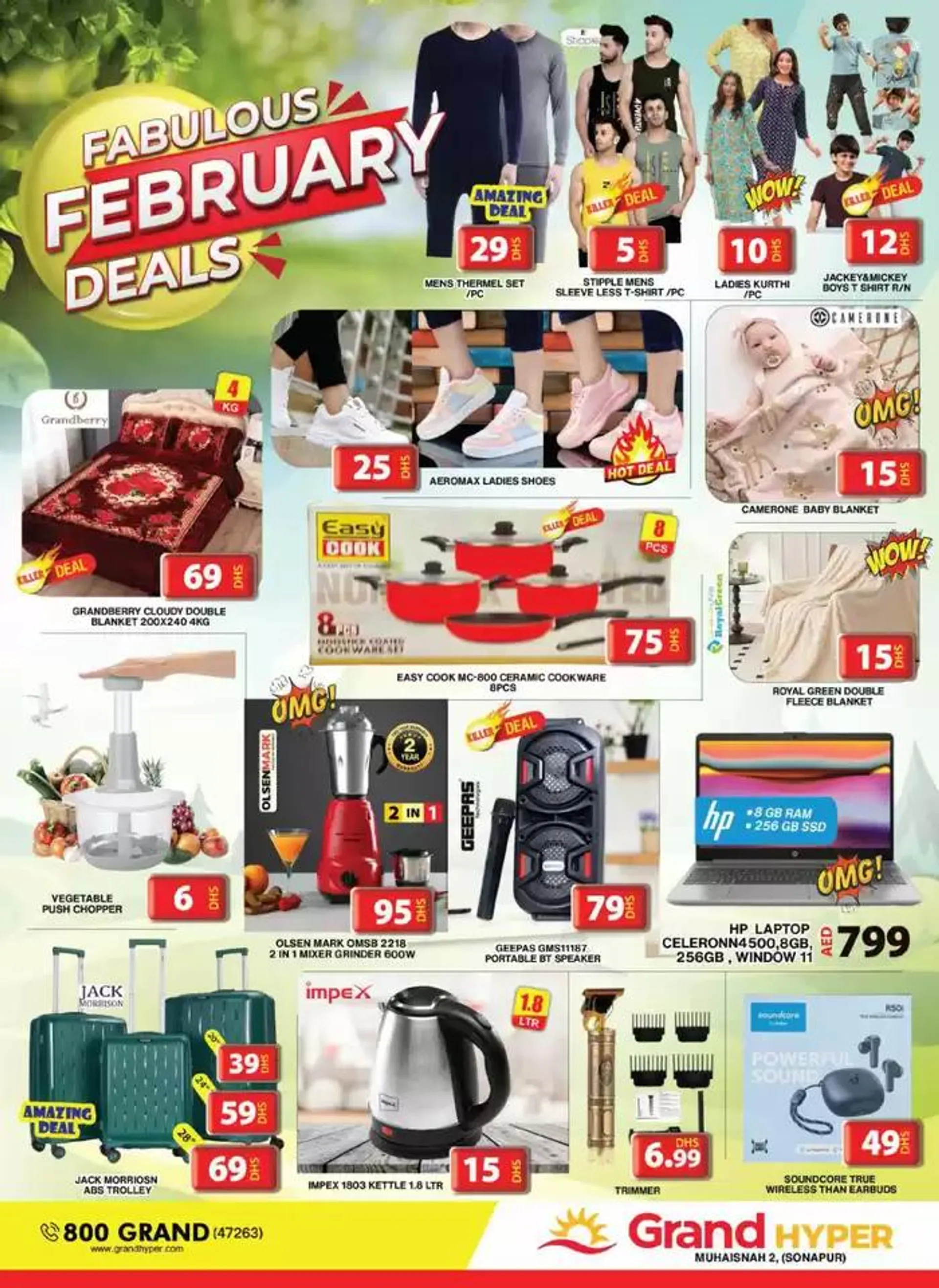 Weekend Deals - Grand Hyper Muhaisnah from 6 February to 9 February 2025 - Offers page 24