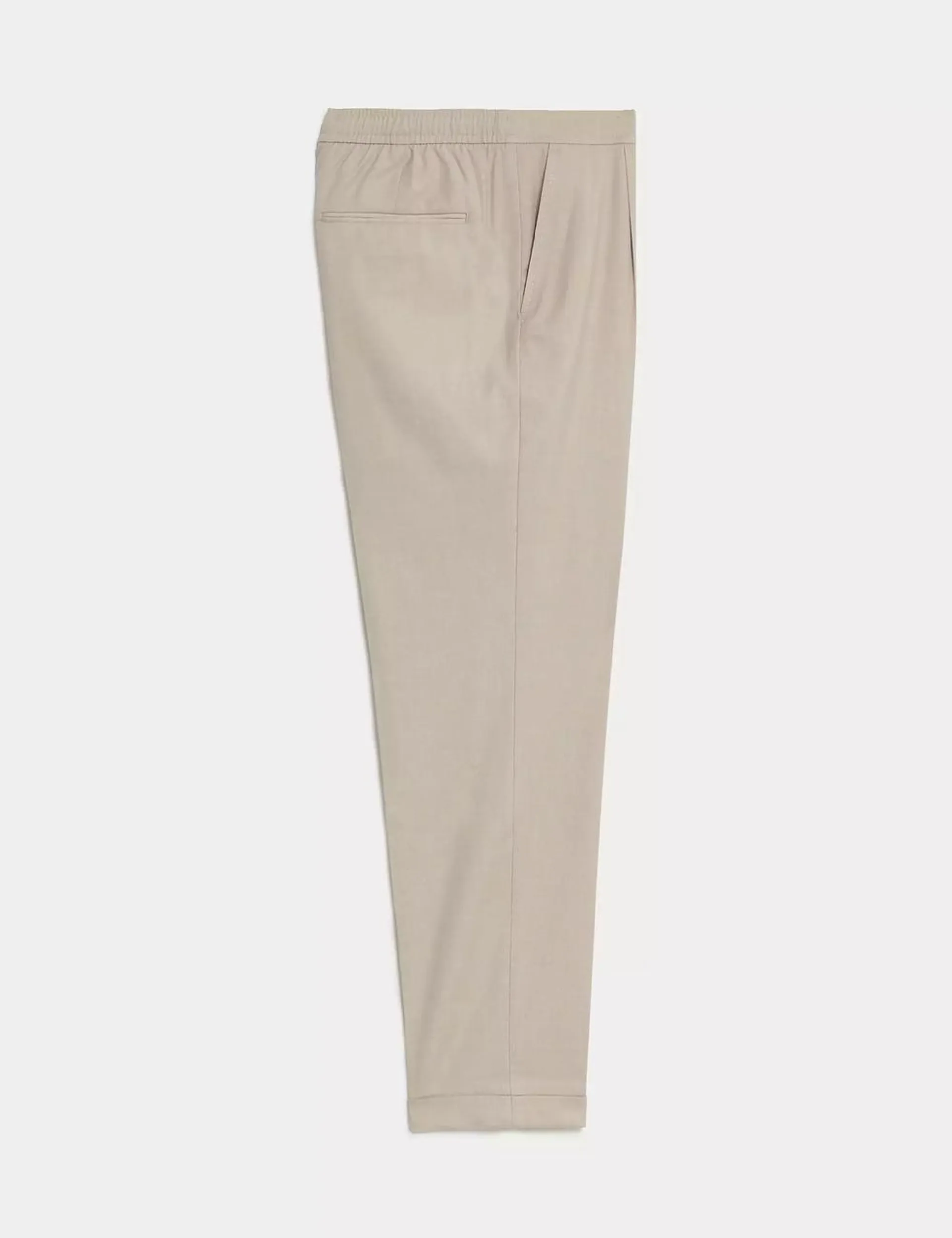 Half-Elasticated Waist Trousers