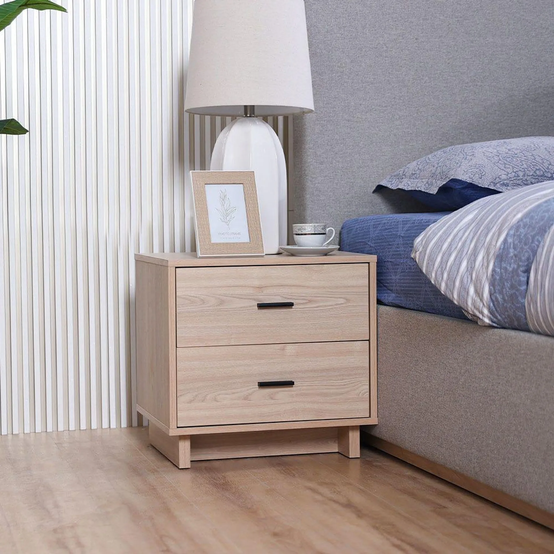 Celeste Night Stand-Maple / Black