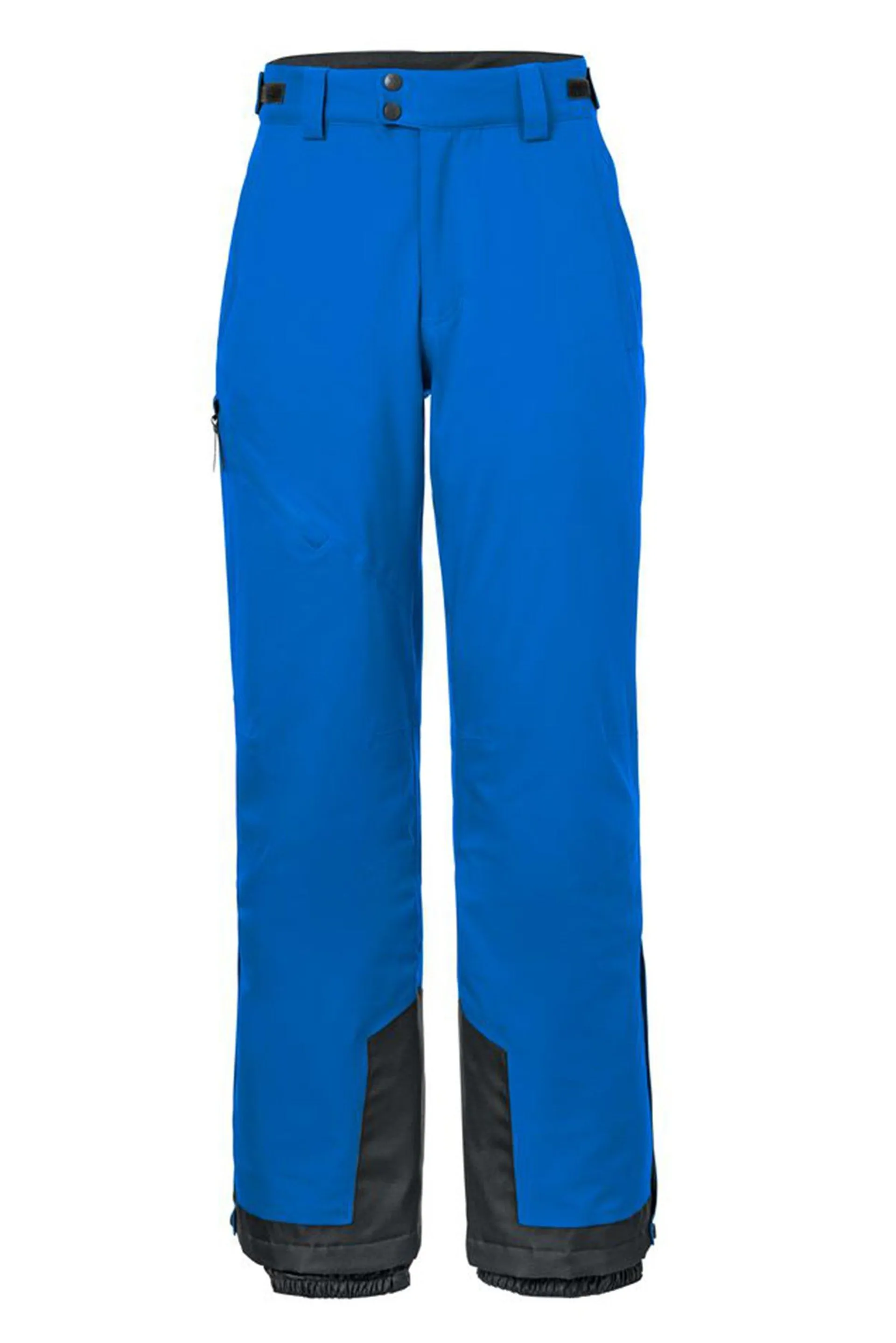 Men Regular Fit Solid Ski Pants, Blue