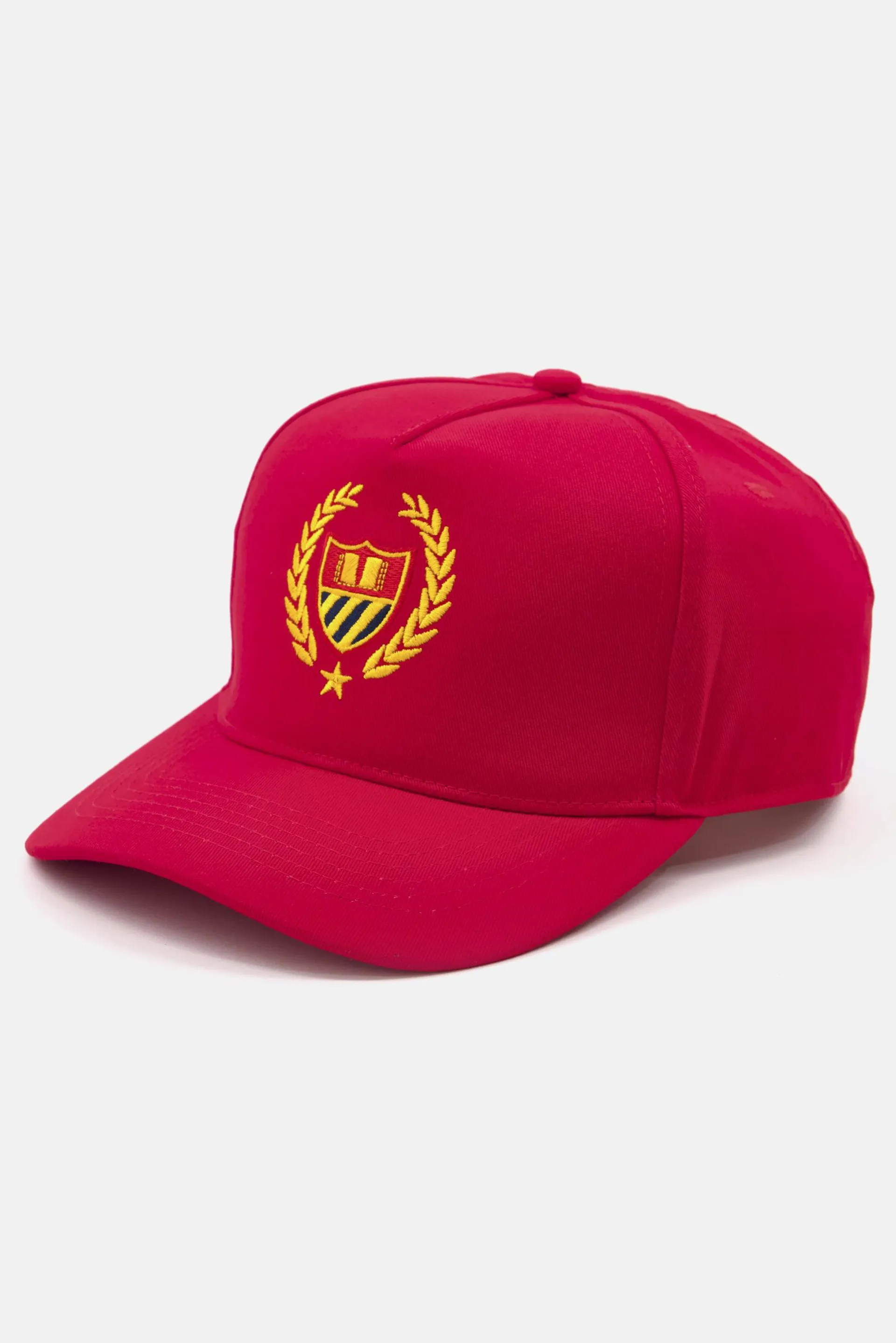 Buy Bel-Air Athletics men embroidered logo cap red yellow Online | Brands For Less